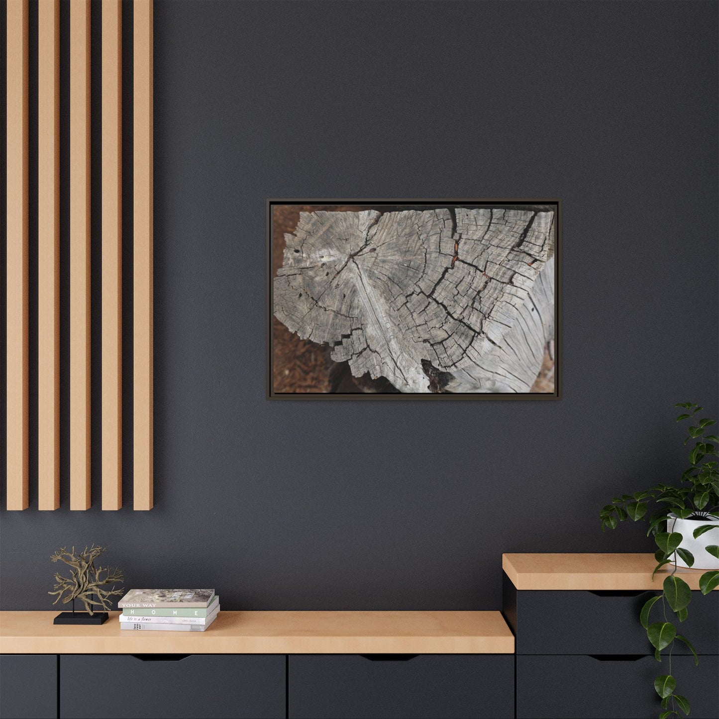 Time's Signature - Unique Stretched Canvas Wall Art