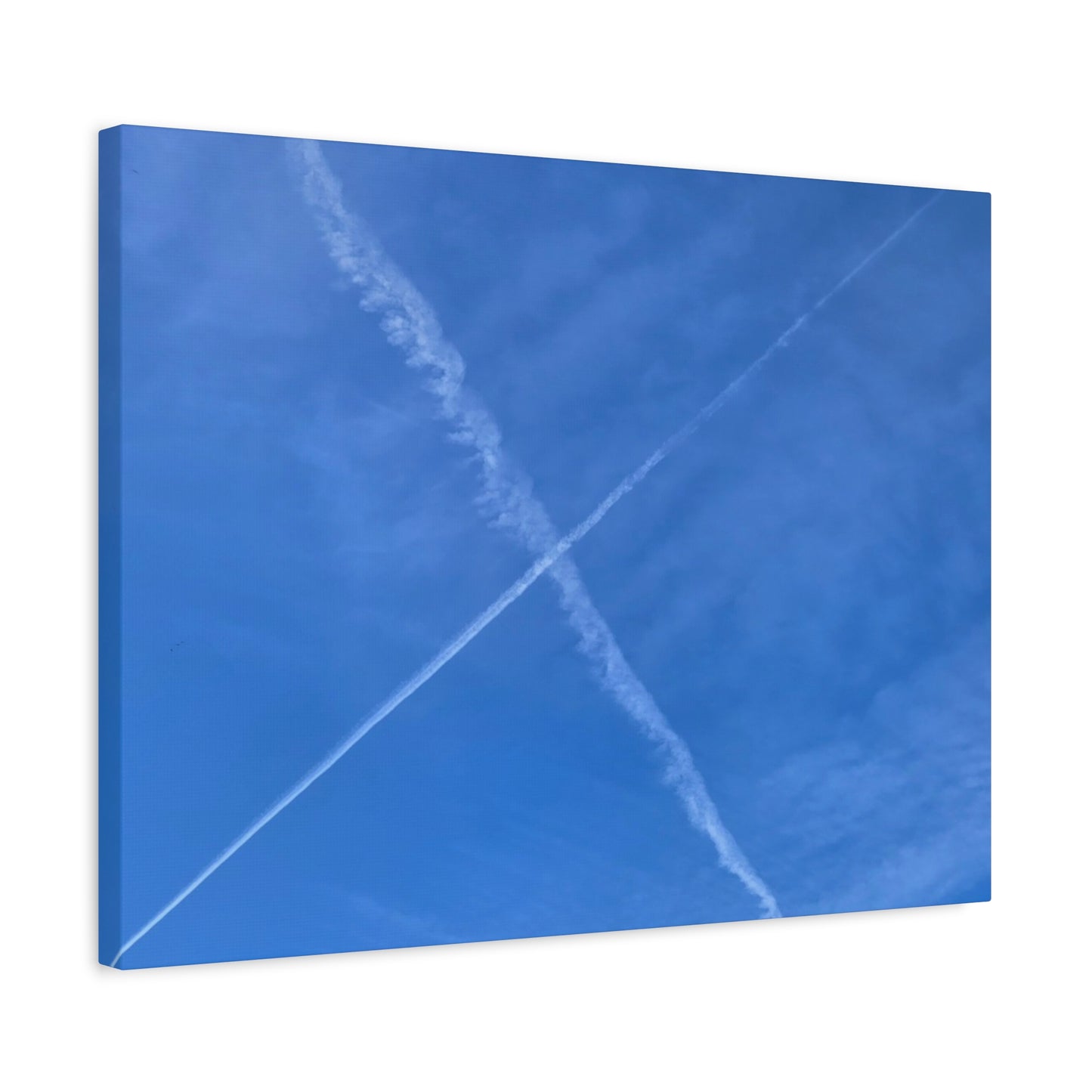 Crossing Paths - Unique Frameless Canvas Wall Art