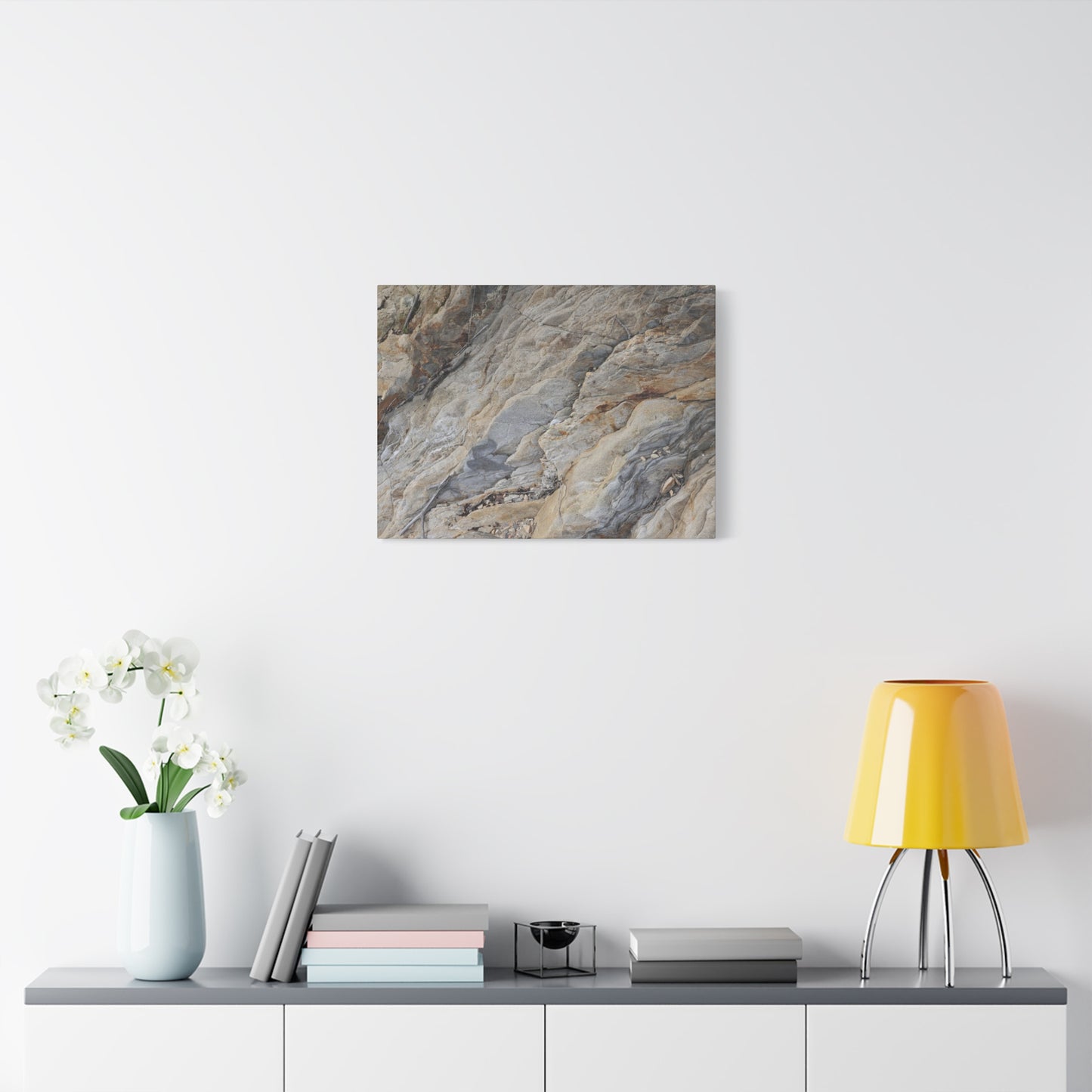 Stone Memory - Unique Frameless Canvas Wall Art