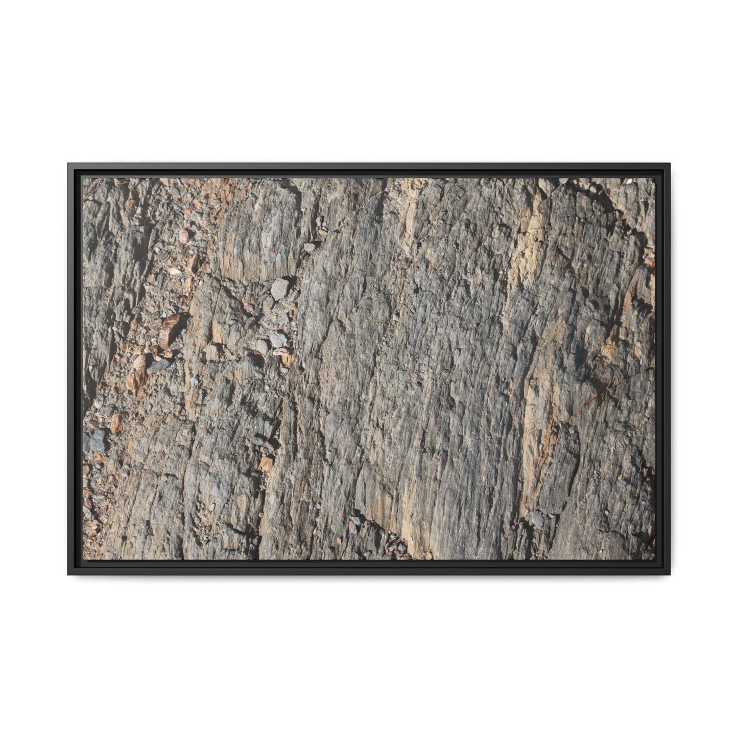 Textured Earth - Unique Stretched Canvas Wall Art