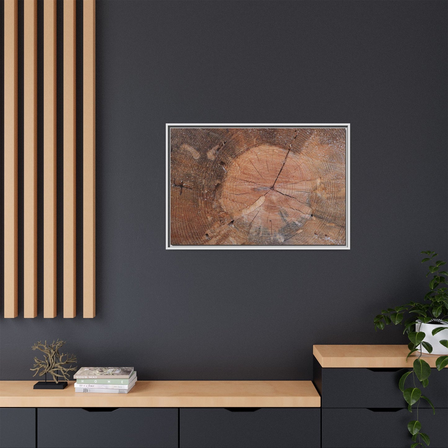 Concentric Memories - Unique Stretched Canvas Wall Art
