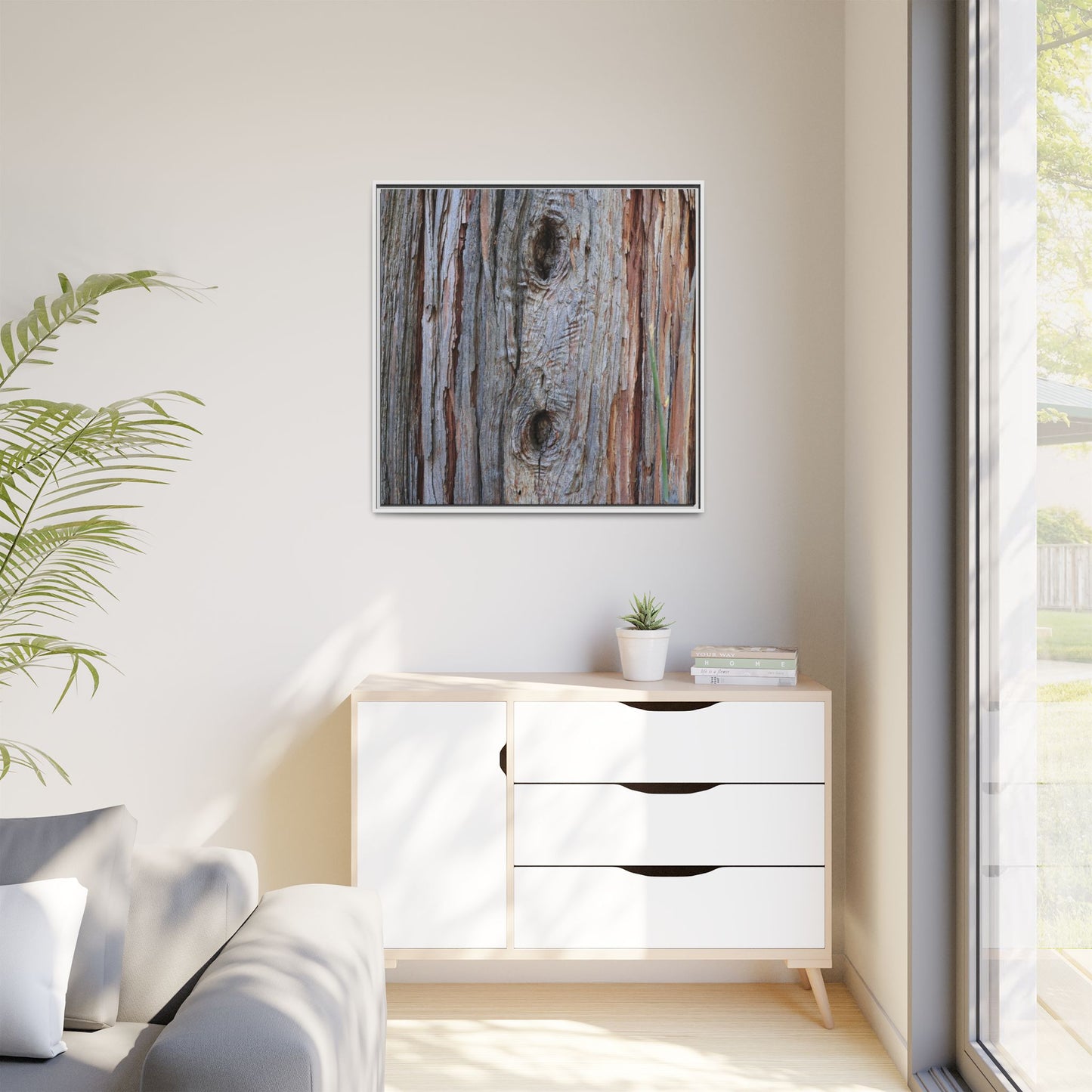 Knotty Nature - Unique Stretched Canvas Wall Art