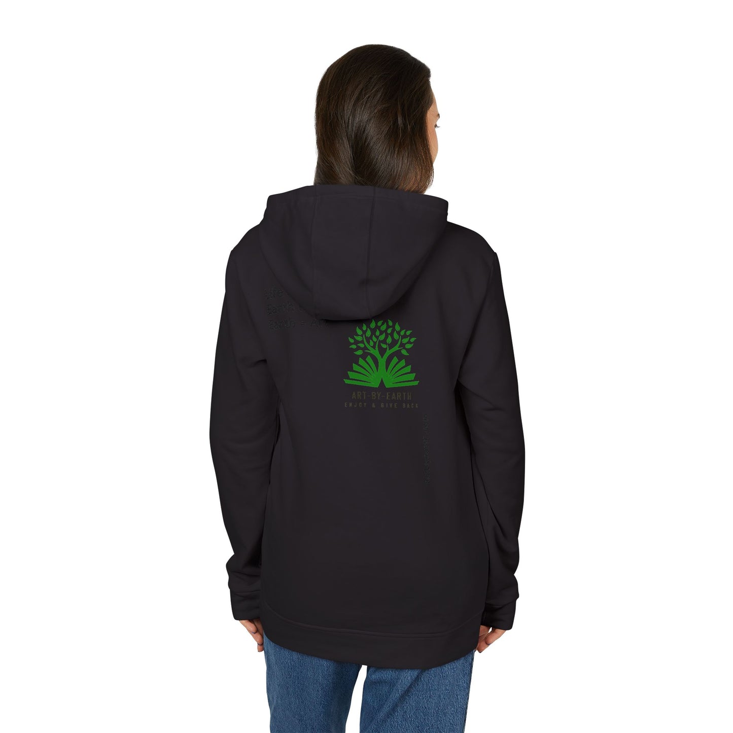 Z - ART BY EARTH HOODIE - adidas Unisex Fleece Hoodie