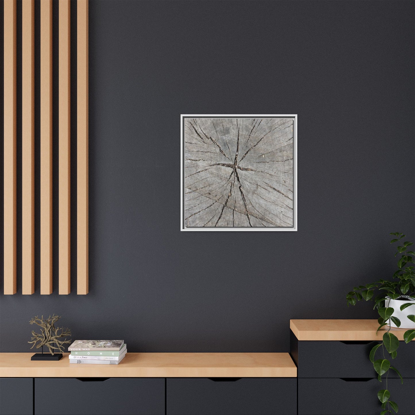 Fractured Memories - Unique Stretched Canvas Wall Art
