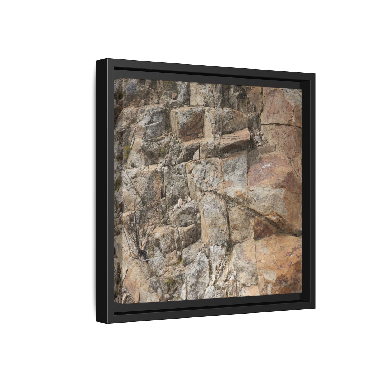 Sandstone Symphony - Unique Stretched Canvas Wall Art