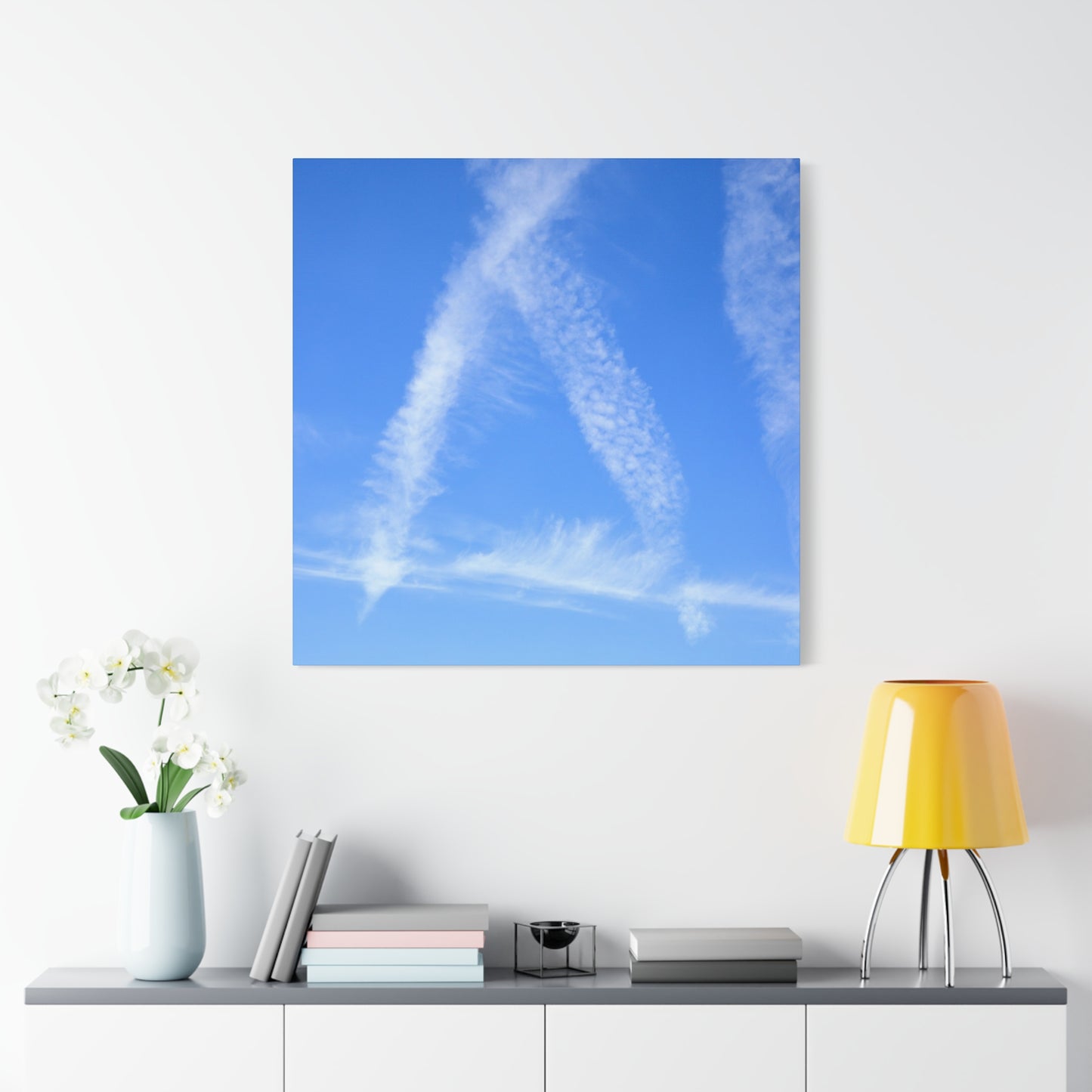 Ethereal Whispers - Unique Frameless Canvas Wall Art