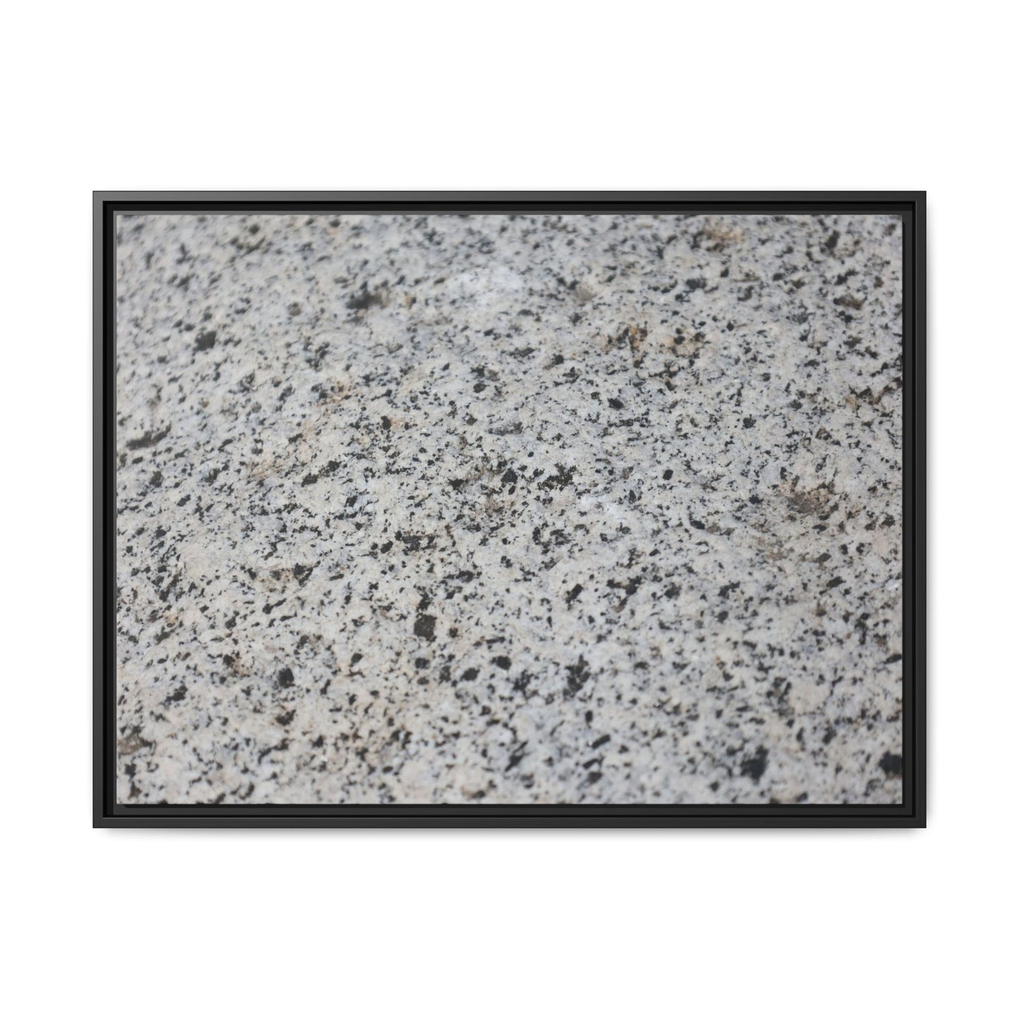 Monochrome Mosaic - Unique Stretched Canvas Wall Art