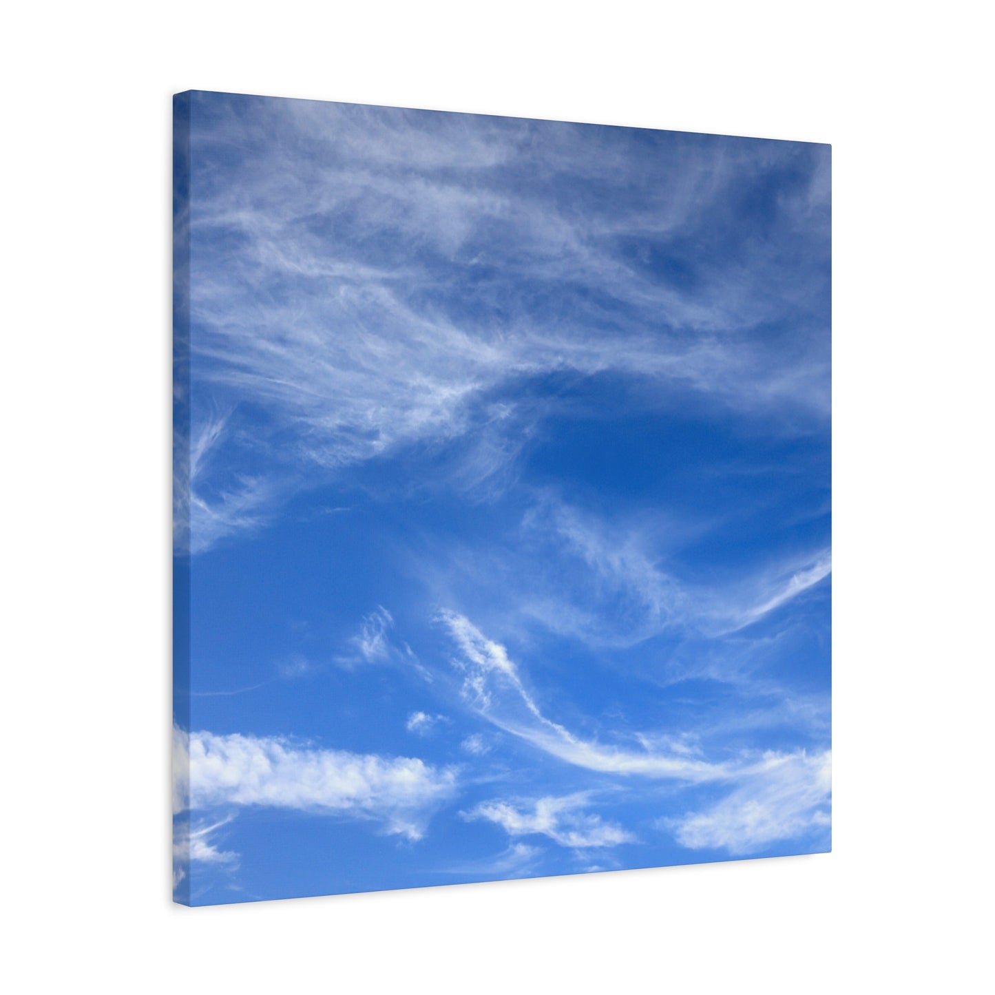 Sky's Ethereal Dance - Unique Frameless Canvas Wall Art