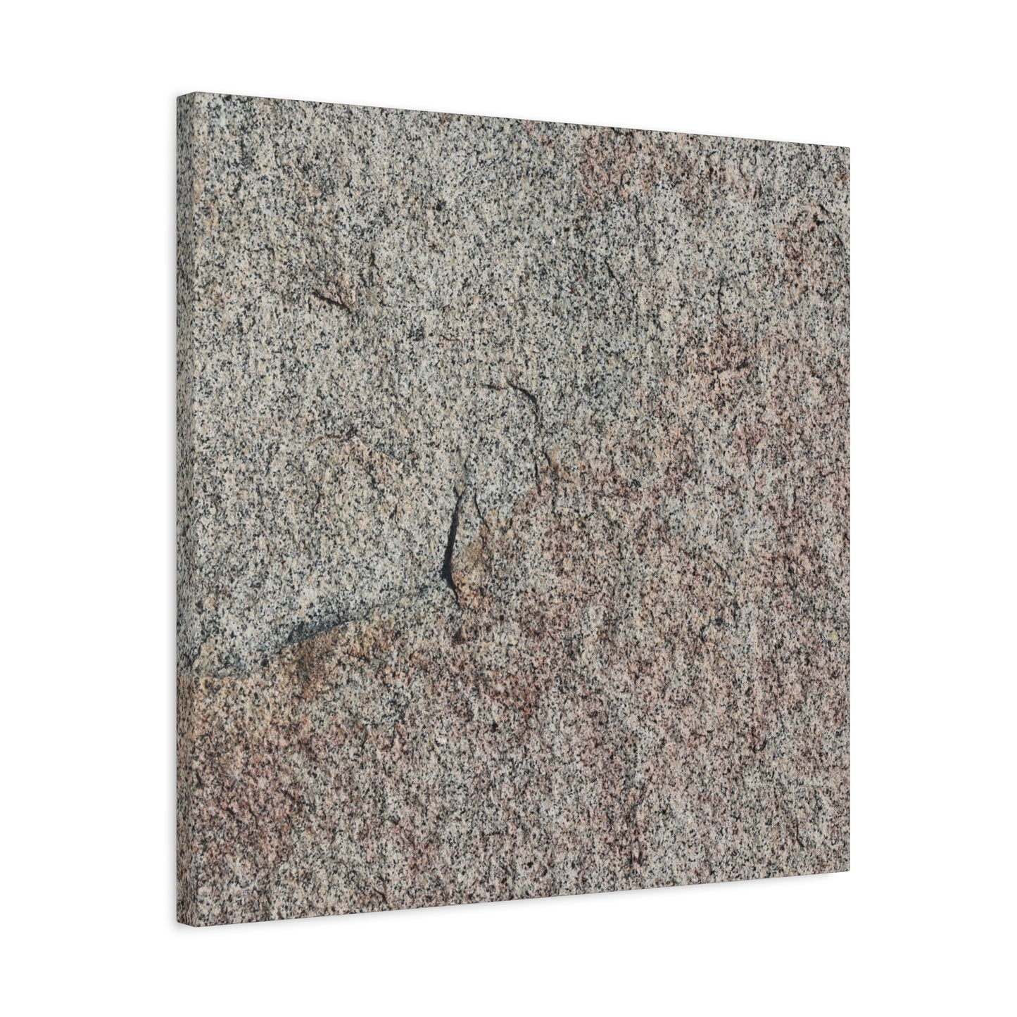 Tectonic Murmur - Unique Frameless Canvas Wall Art