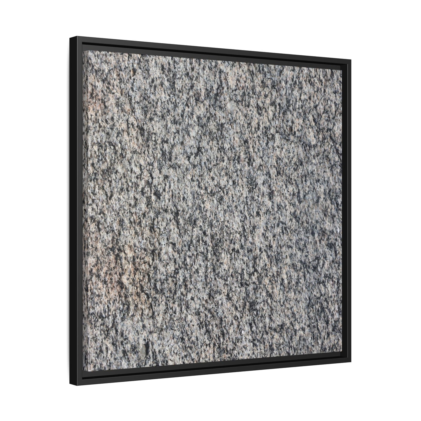 Crystalline Fusion - Unique Stretched Canvas Wall Art
