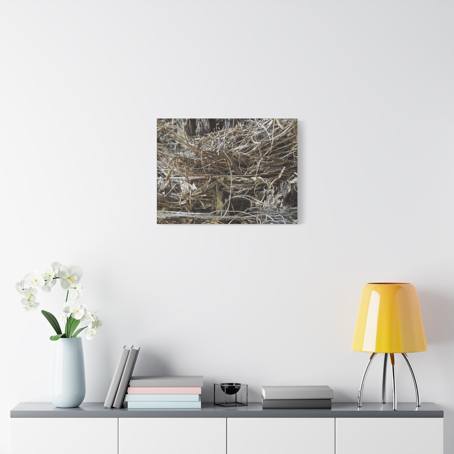 Whispers in Dry Grass - Unique Frameless Canvas Wall Art