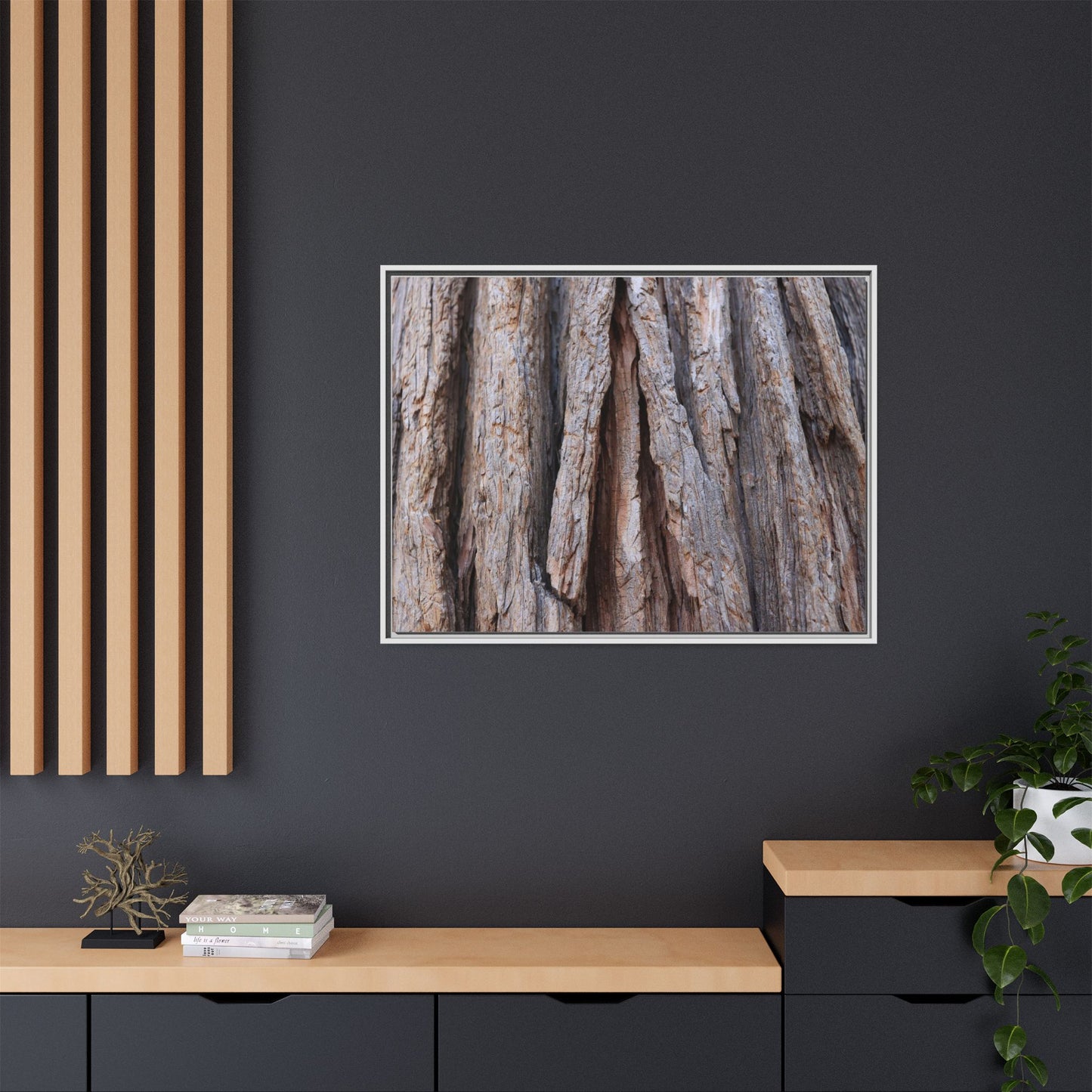Nature's Sculpture - Unique Stretched Canvas Wall Art