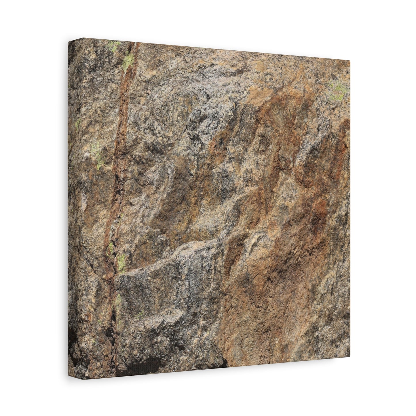 Erosion's Palette - Unique Frameless Canvas Wall Art