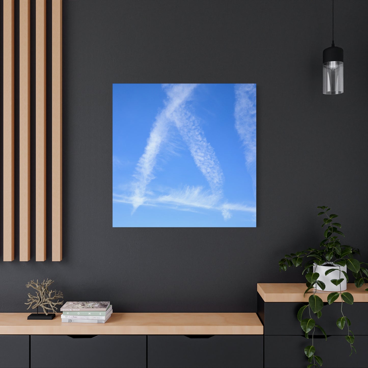 Ethereal Whispers - Unique Frameless Canvas Wall Art