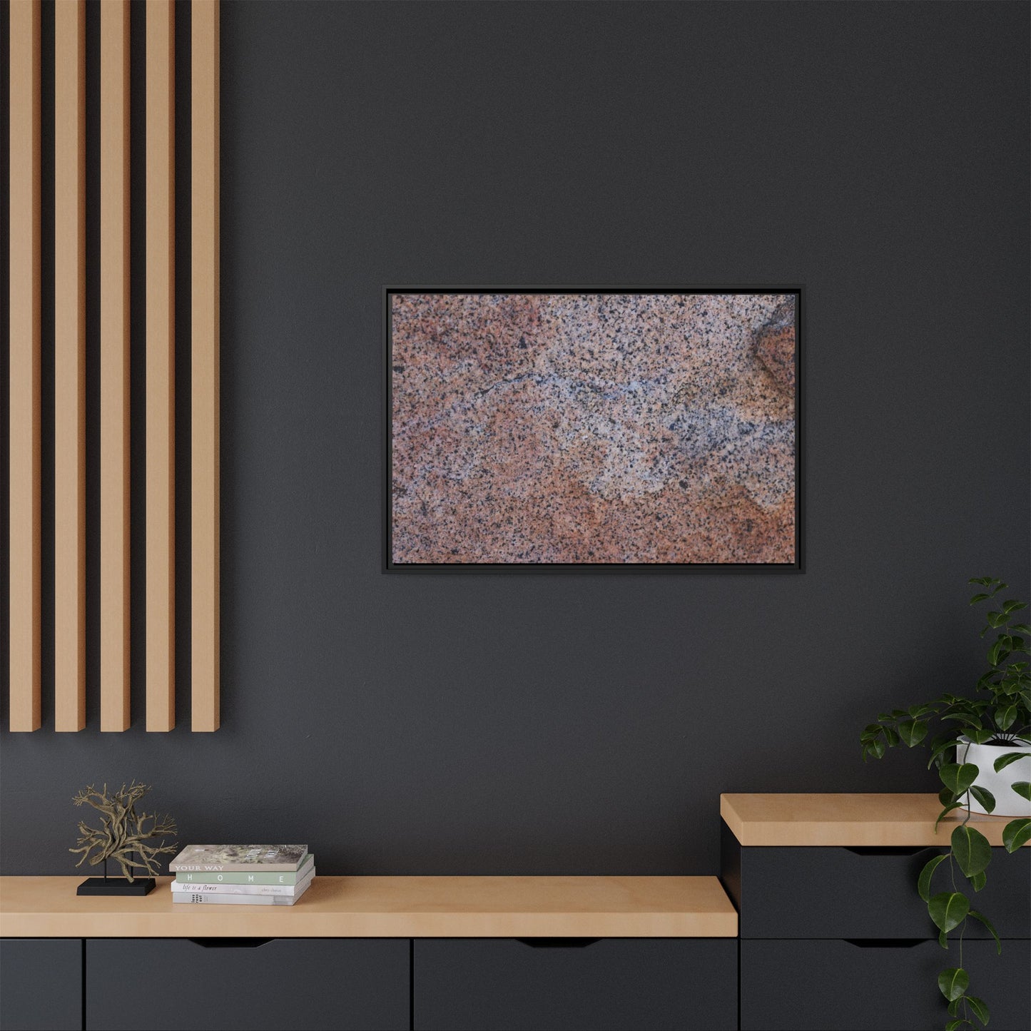 Earthen Mosaic - Unique Stretched Canvas Wall Art