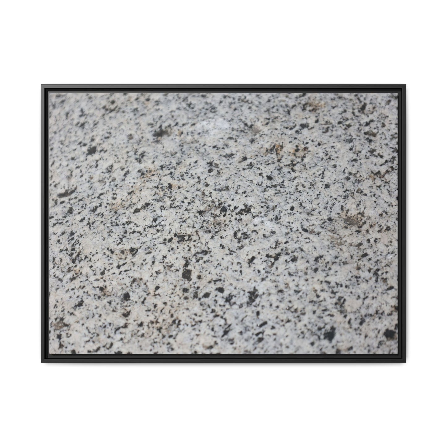 Monochrome Mosaic - Unique Stretched Canvas Wall Art