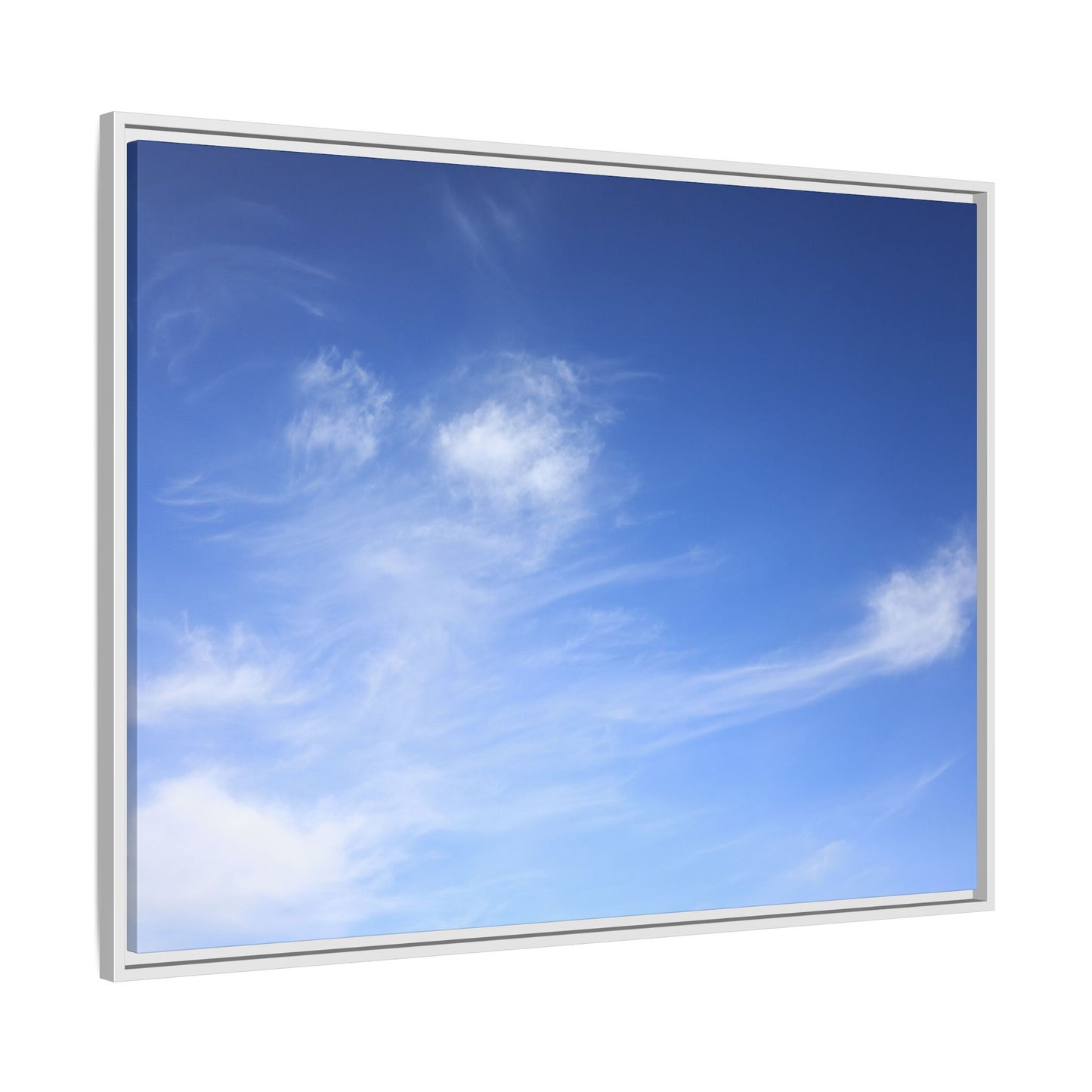 Blue Serenity - Unique Stretched Canvas Wall Art