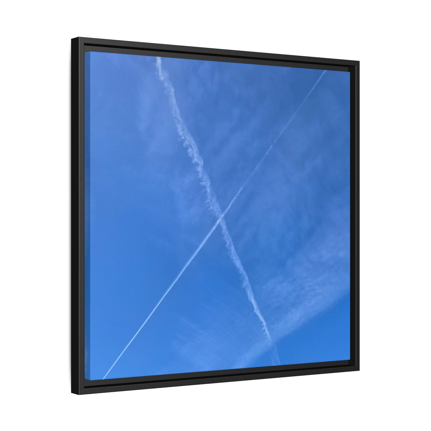 Sky Crossroads - Unique Stretched Canvas Wall Art