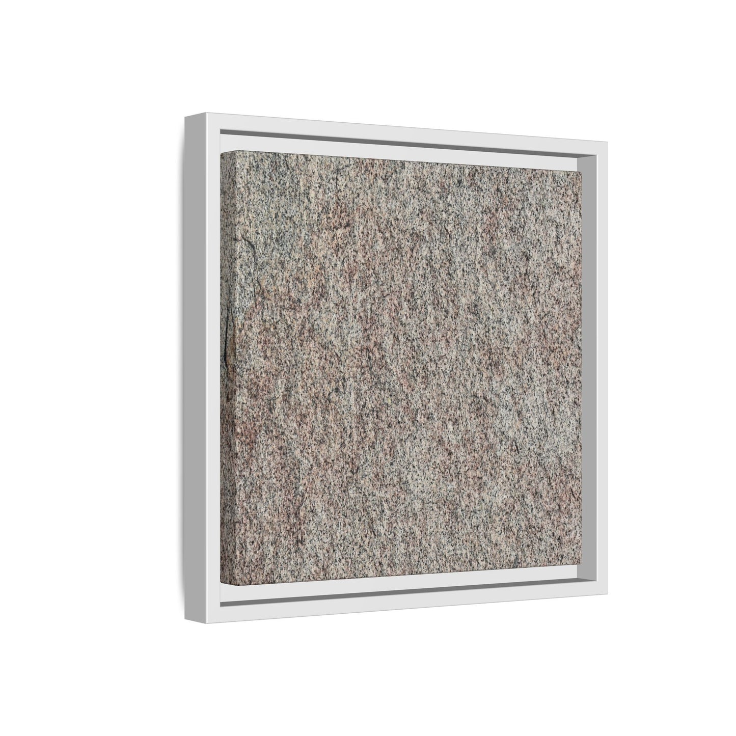 Granular Whispers - Unique Stretched Canvas Wall Art