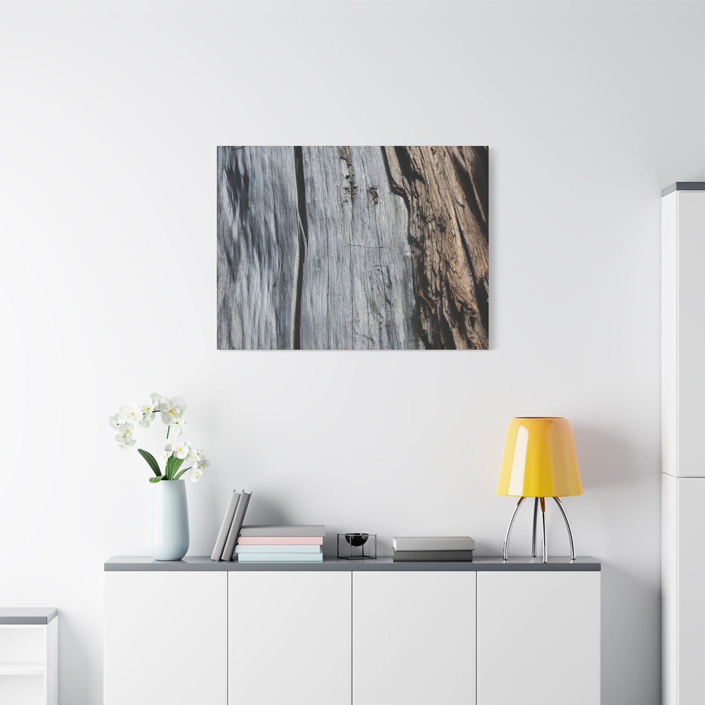 Fracture Lines - Unique Frameless Canvas Wall Art