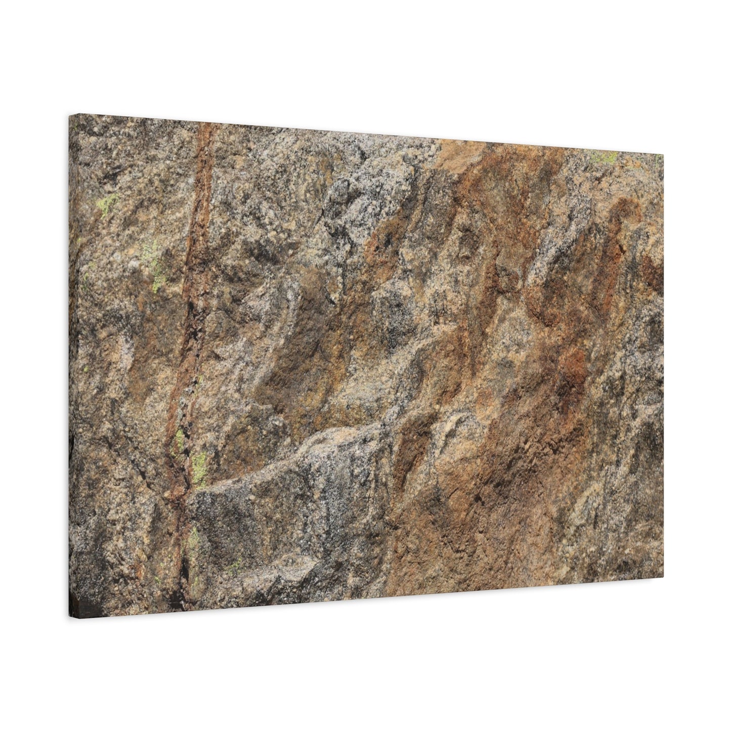 Erosion's Palette - Unique Frameless Canvas Wall Art