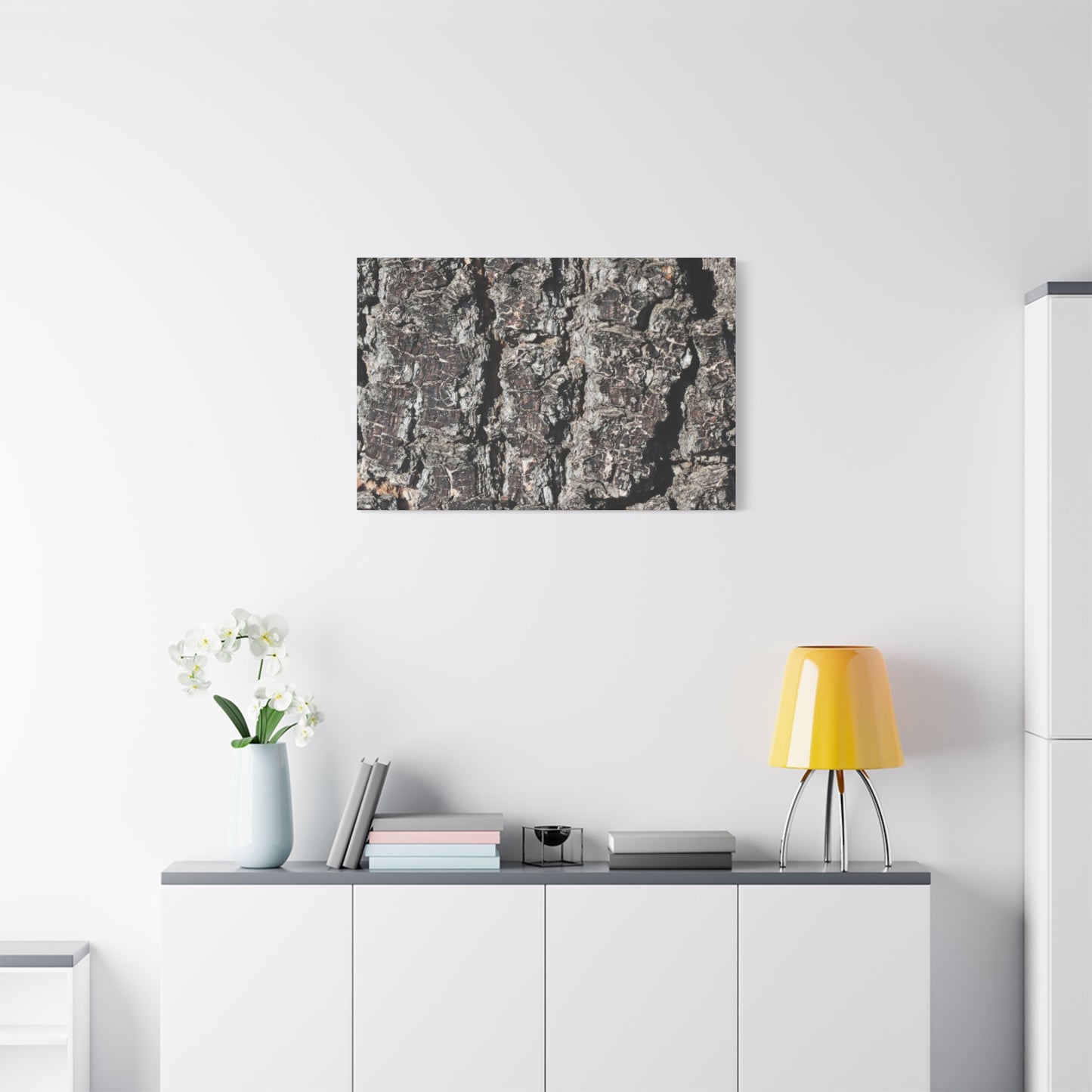 Cracked Skin of Earth - Unique Frameless Canvas Wall Art