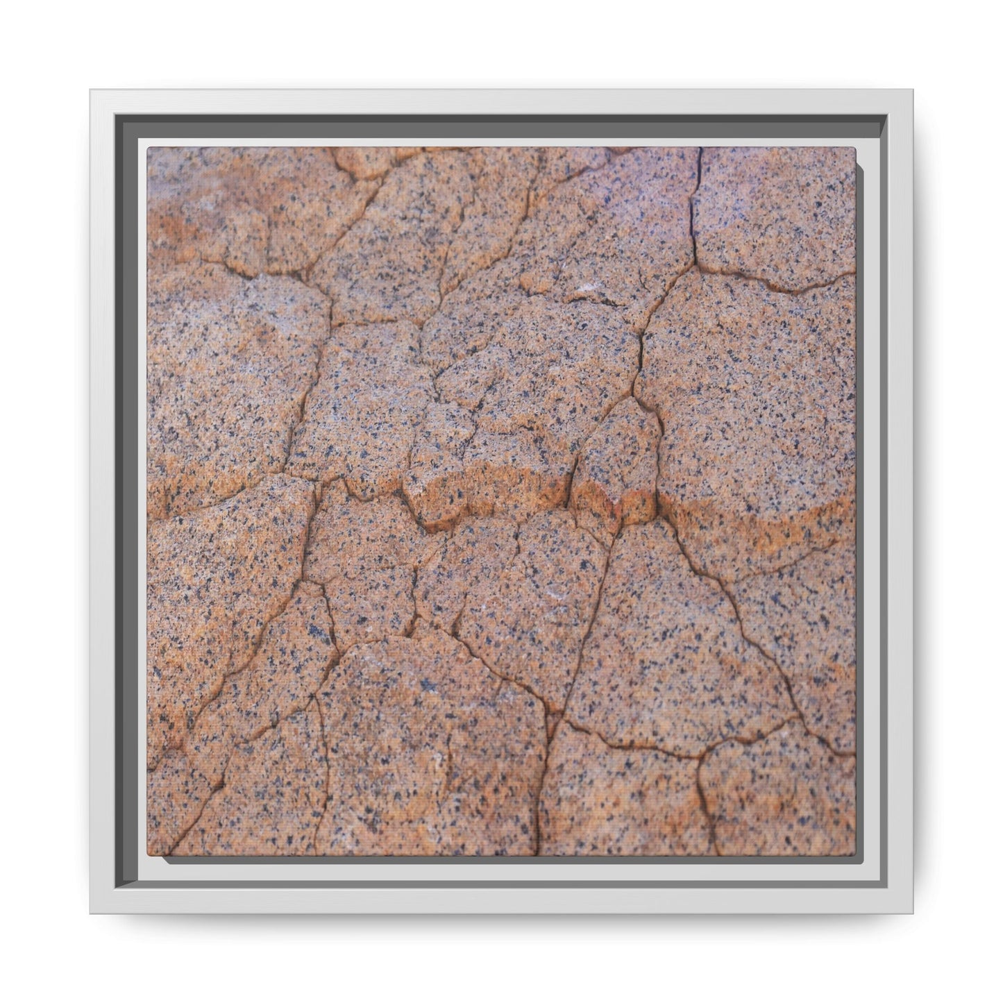 Fragmented Earth - Unique Stretched Canvas Wall Art