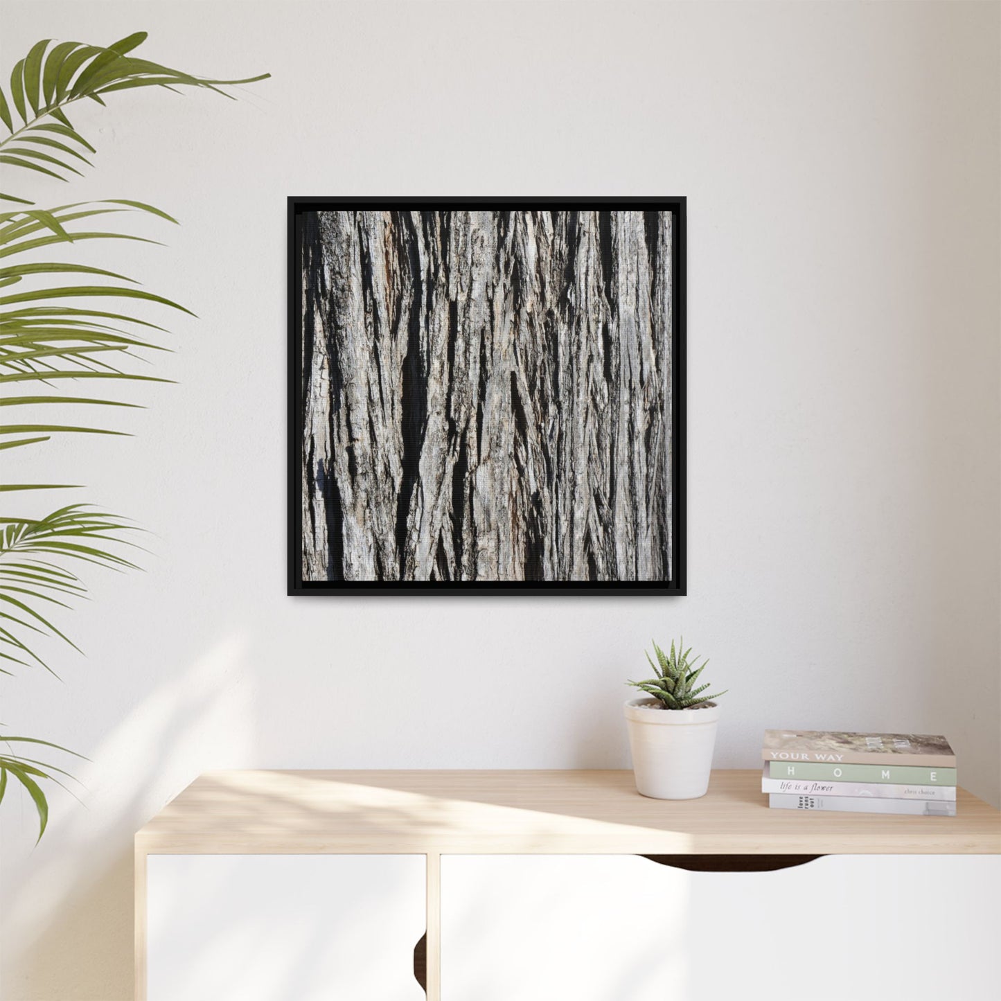 Nature's Abstract - Unique Stretched Canvas Wall Art