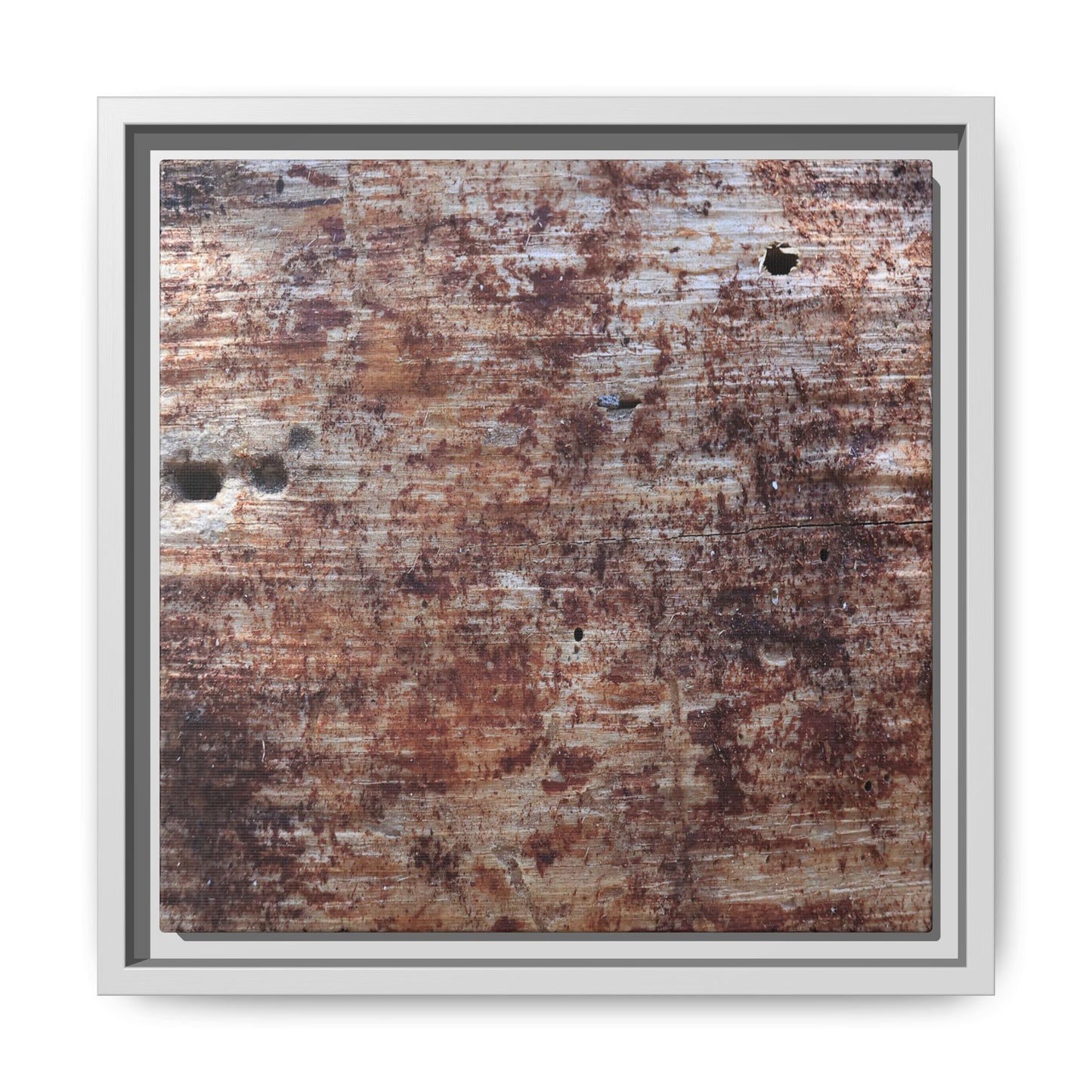 Rustic Textures - Unique Stretched Canvas Wall Art