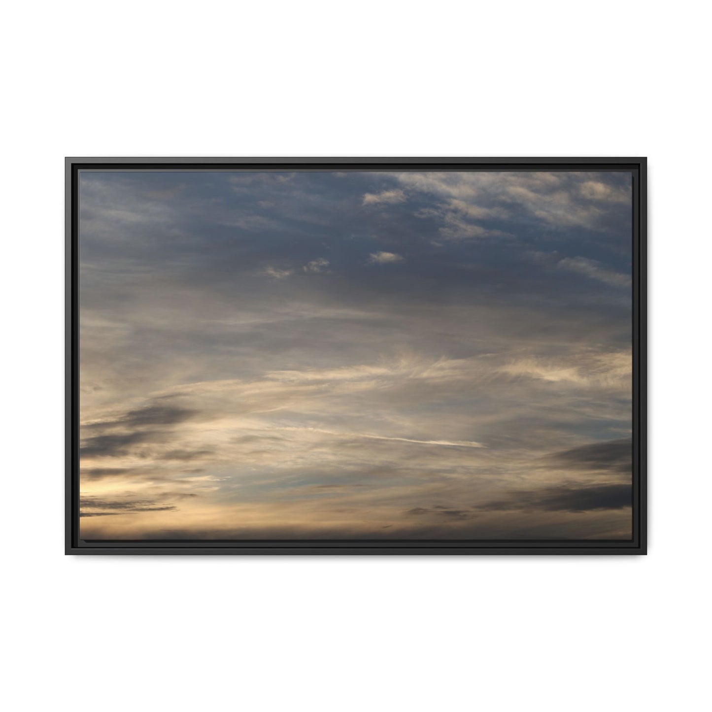 Clouded Thoughts - Unique Stretched Canvas Wall Art