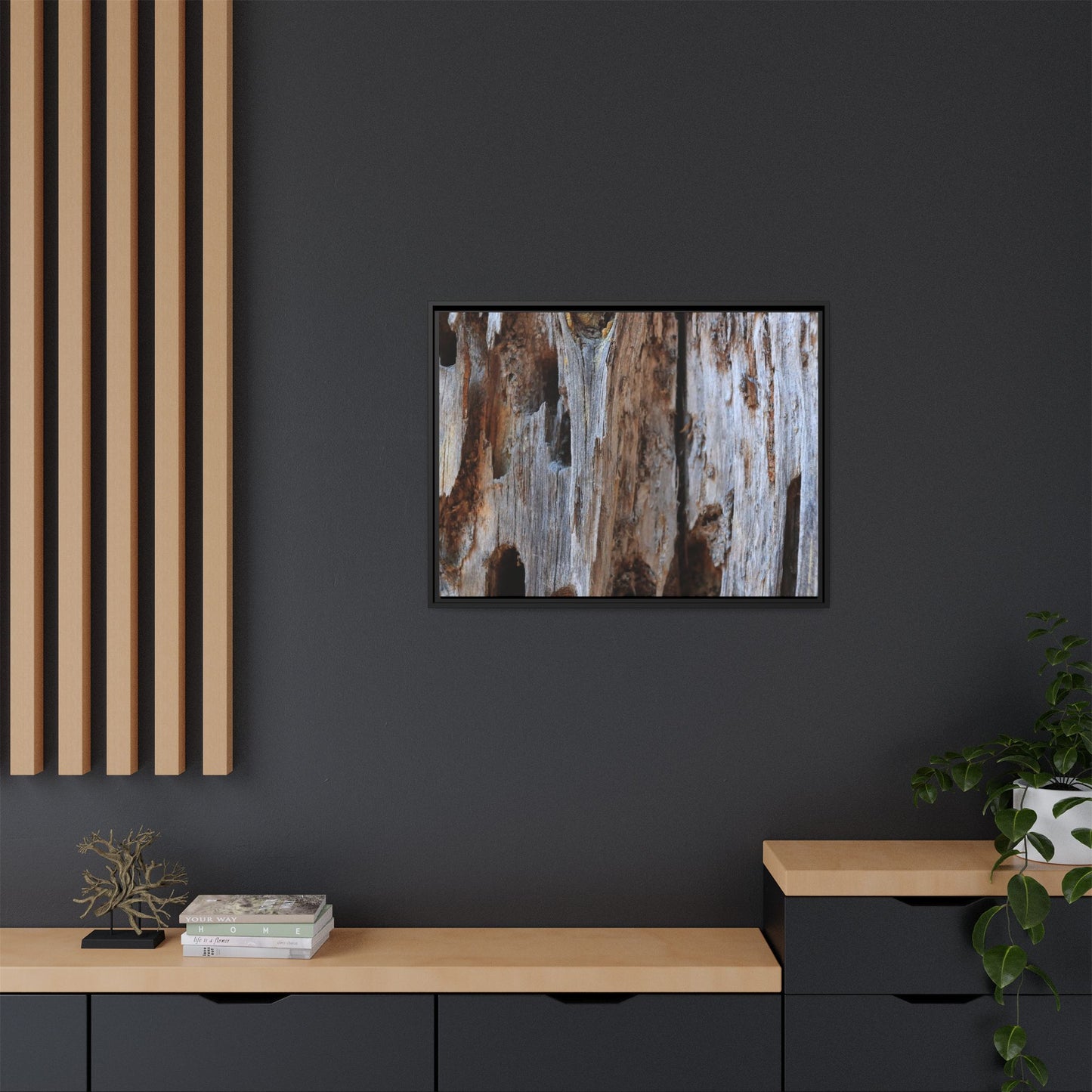 Decaying Splendor - Unique Stretched Canvas Wall Art