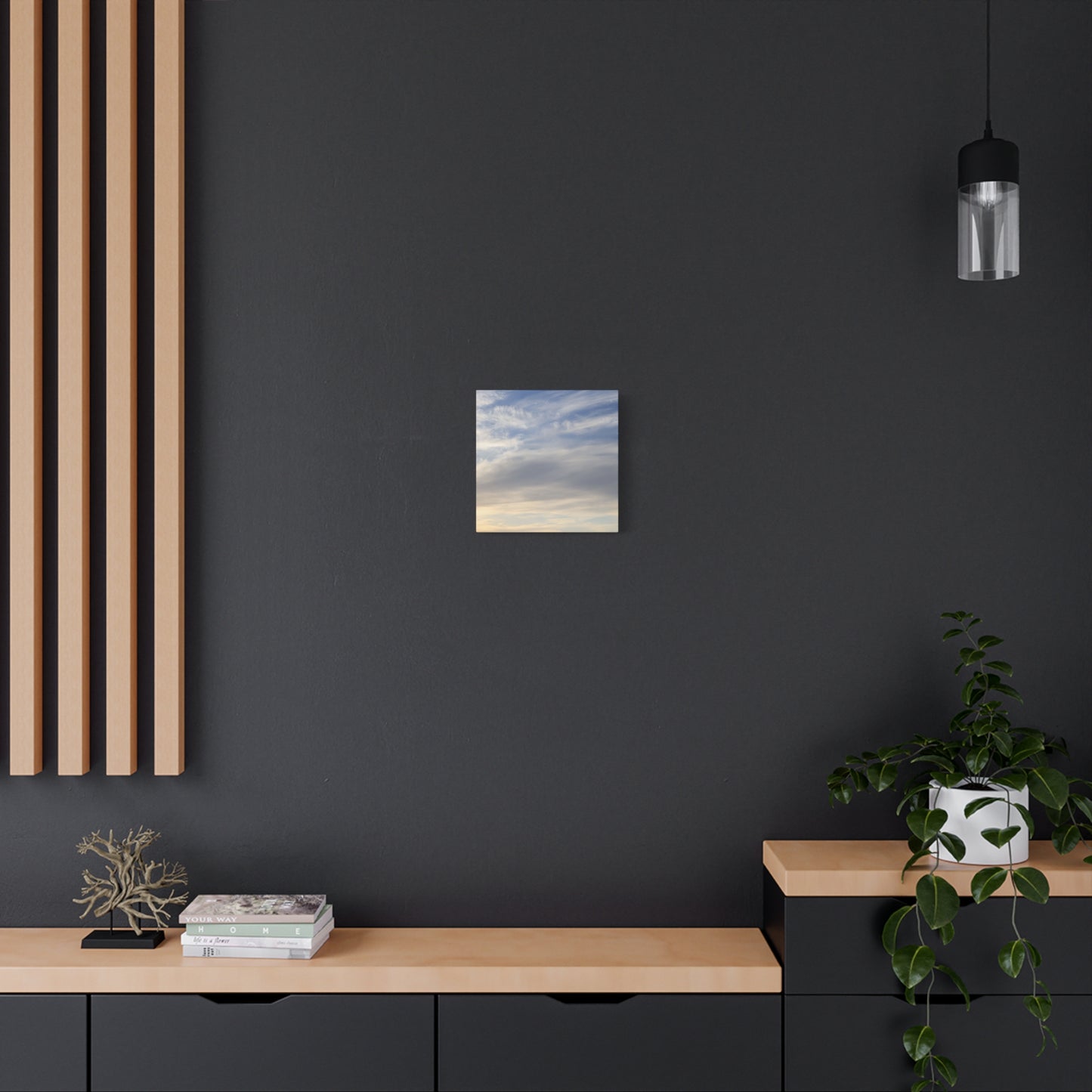 Luminous Horizon - Unique Frameless Canvas Wall Art