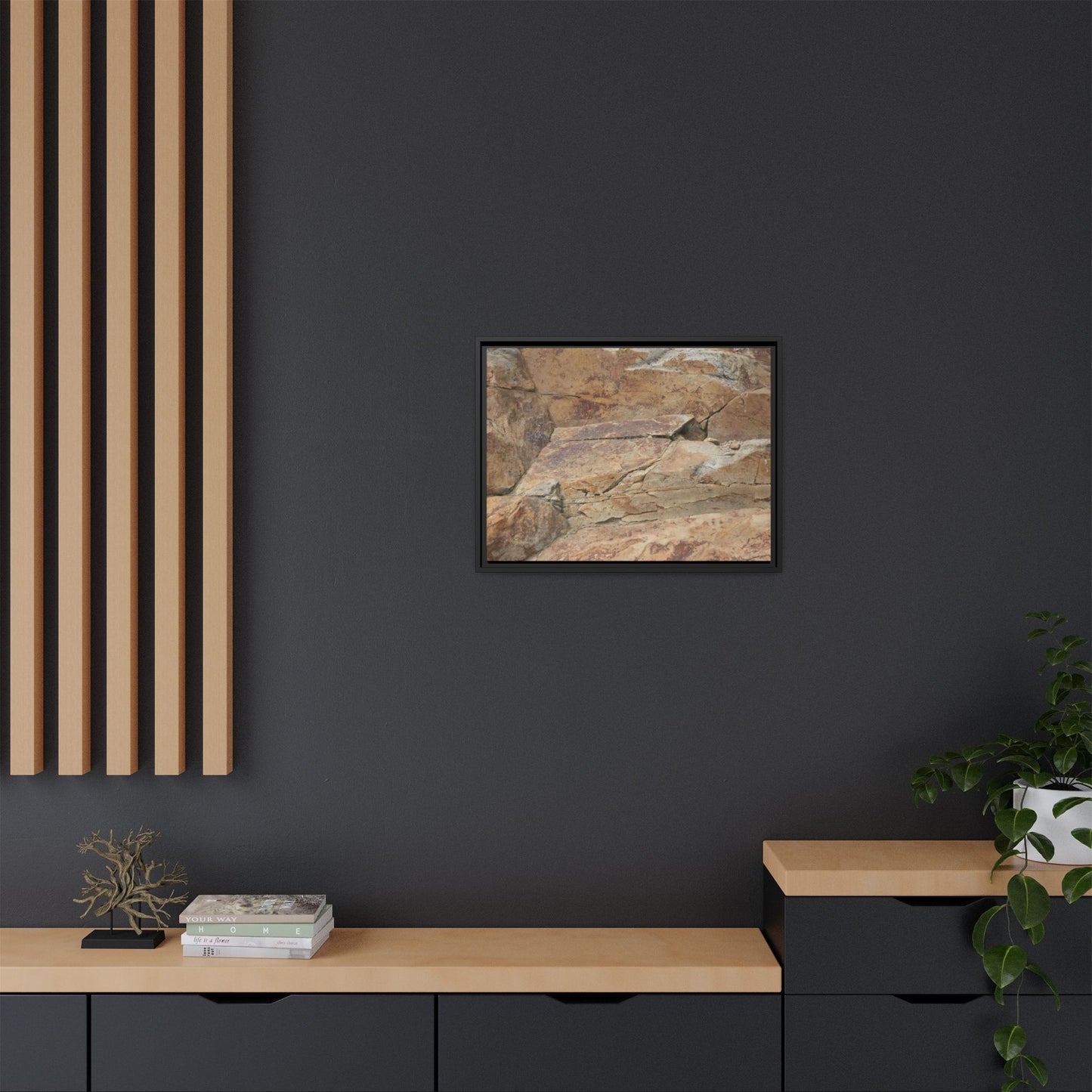 Ancient Foundations - Unique Stretched Canvas Wall Art