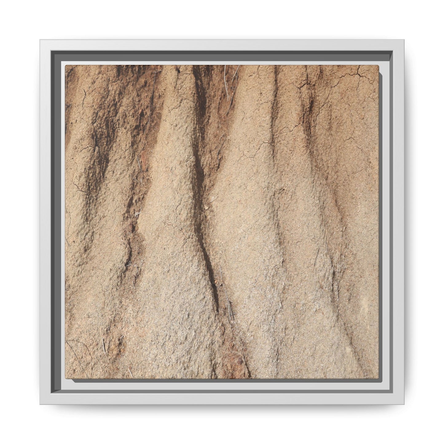 Eroded Canyon Walls - Unique Stretched Canvas Wall Art