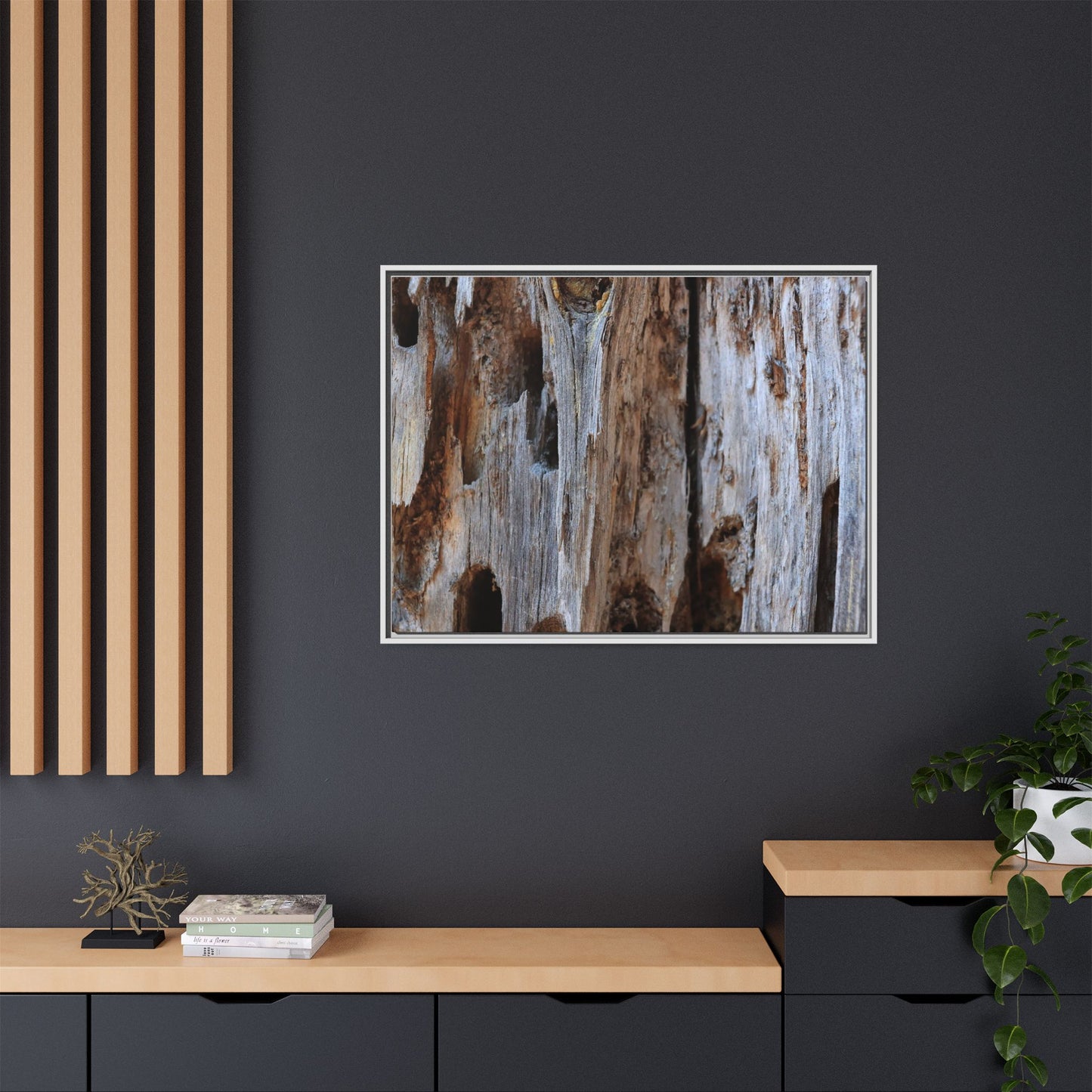 Decaying Splendor - Unique Stretched Canvas Wall Art