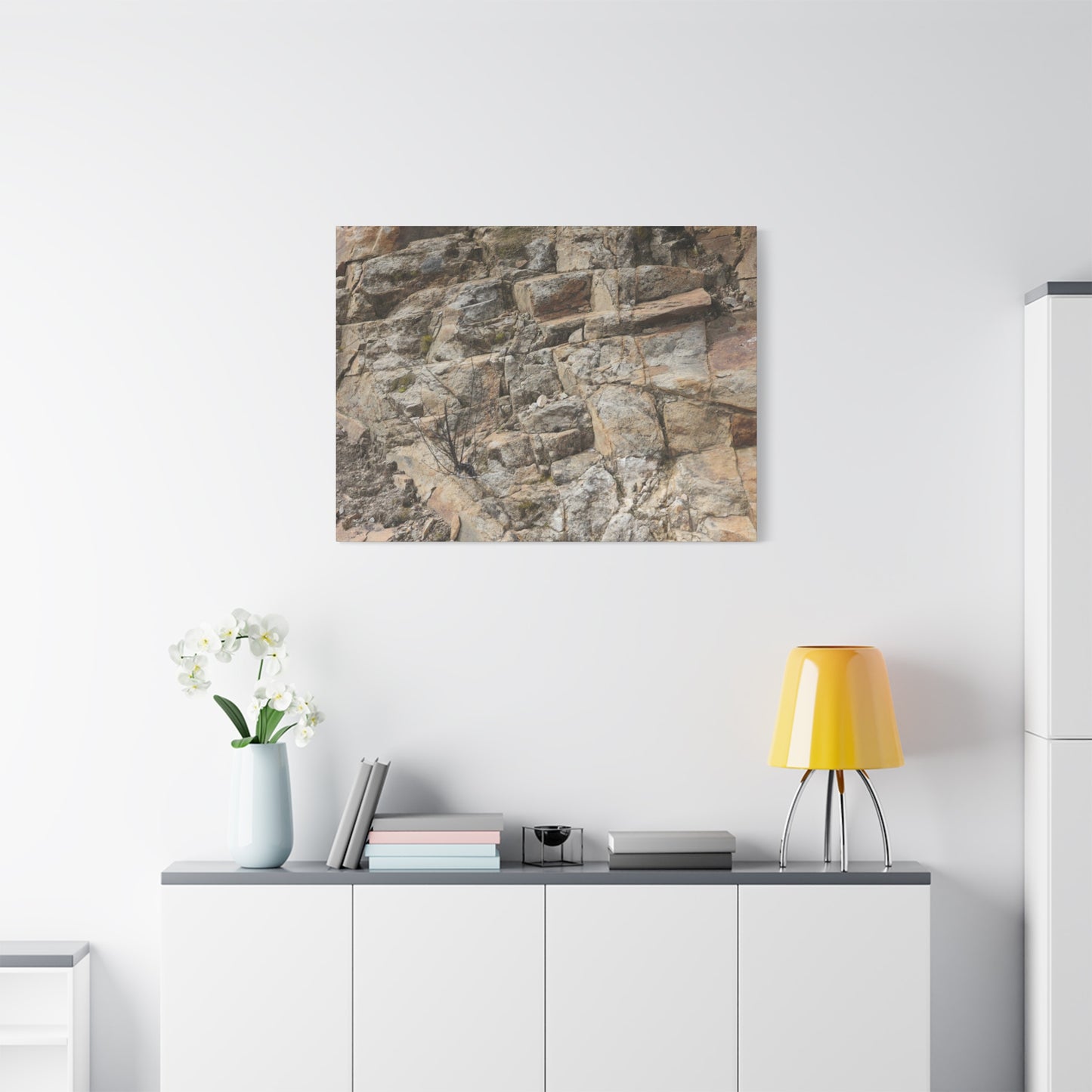 Broken Rock Canvas - Unique Frameless Canvas Wall Art