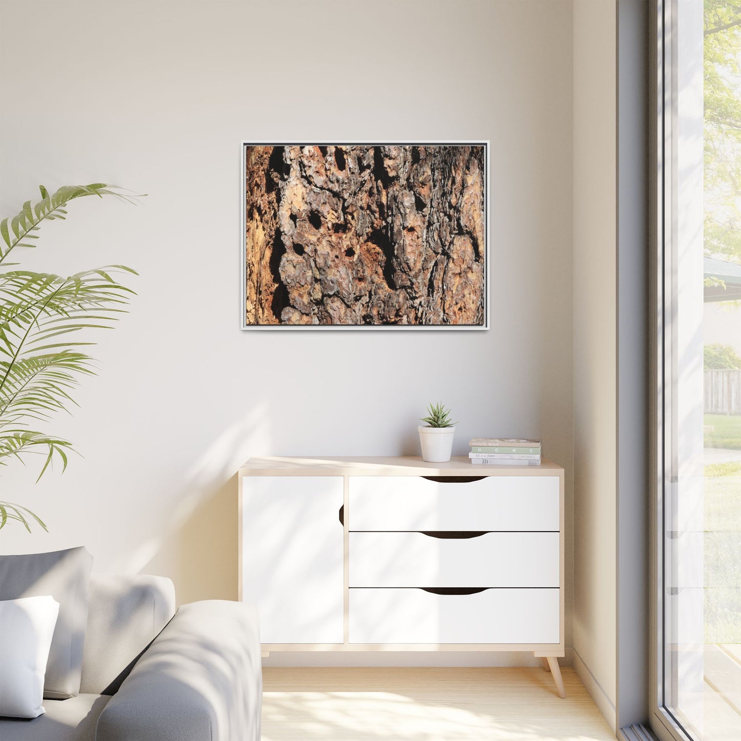 Rugged Rhythms - Unique Stretched Canvas Wall Art