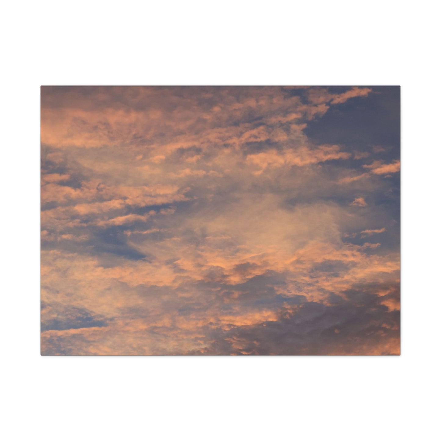 Sunset's Whispers - Unique Frameless Canvas Wall Art