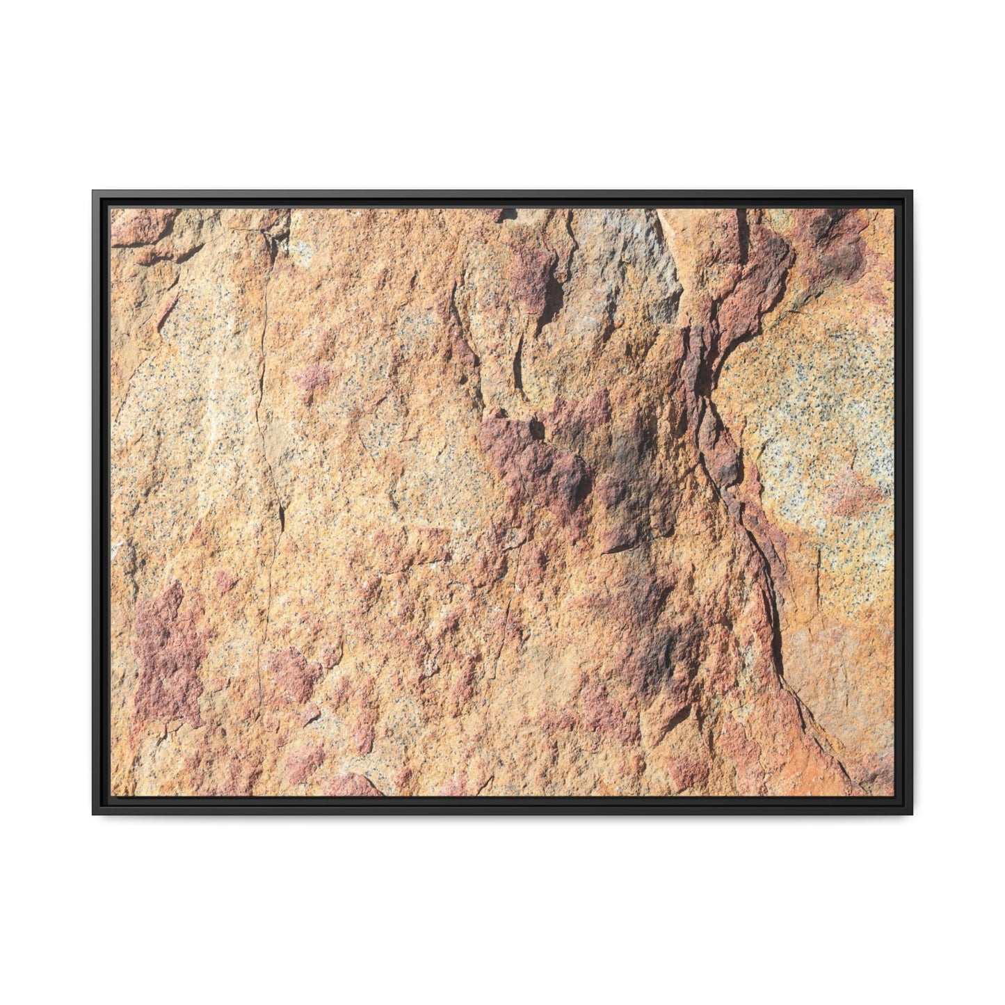 Fractal Stone - Unique Stretched Canvas Wall Art