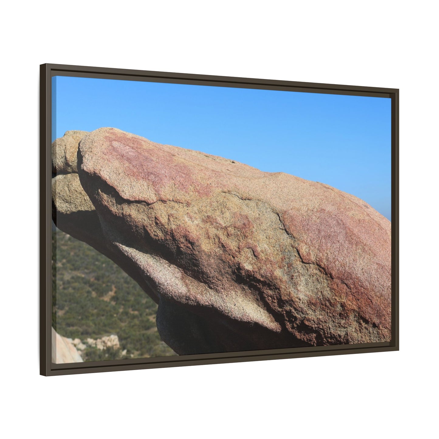 Sleeping Stone - Unique Stretched Canvas Wall Art