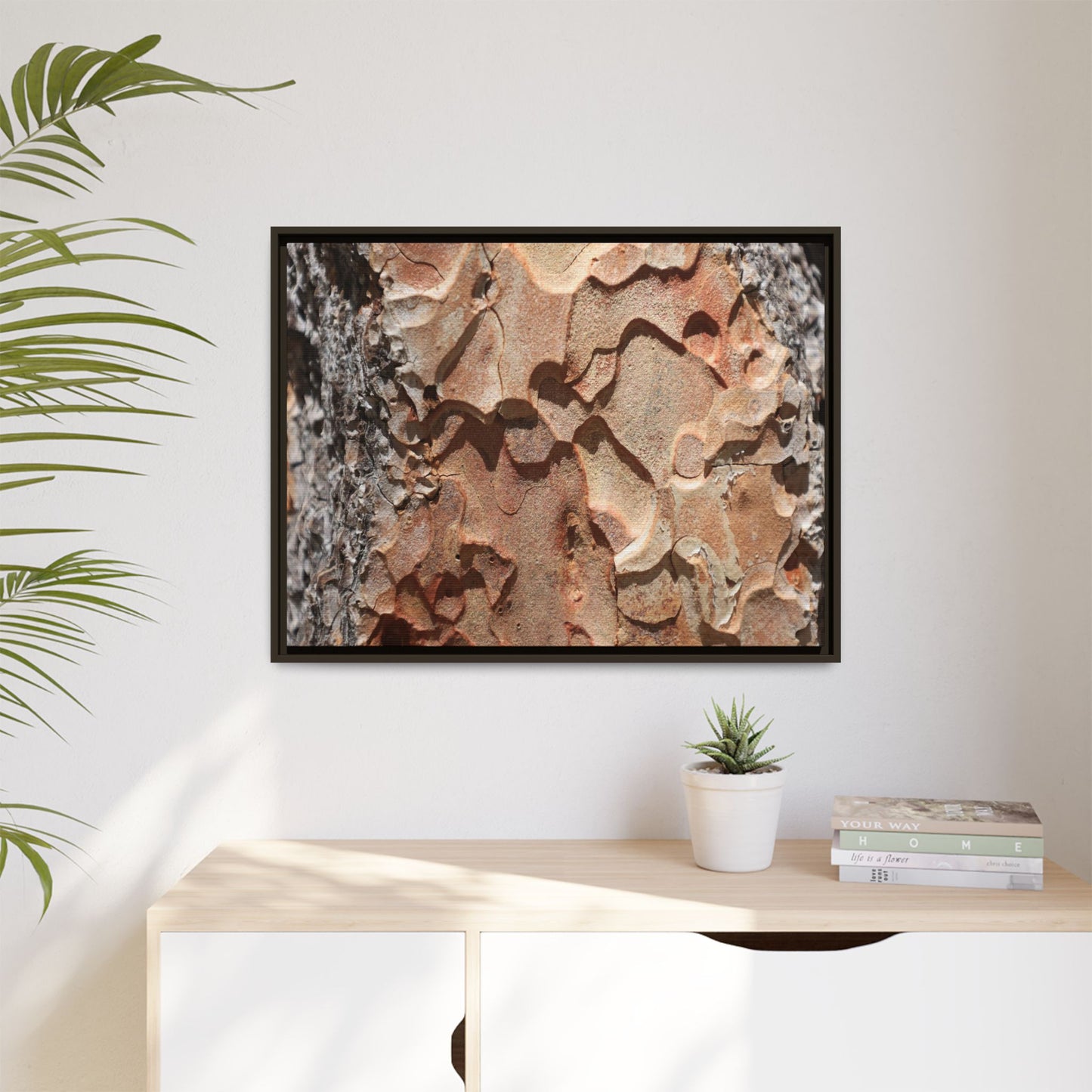 Rust and Stone - Unique Stretched Canvas Wall Art