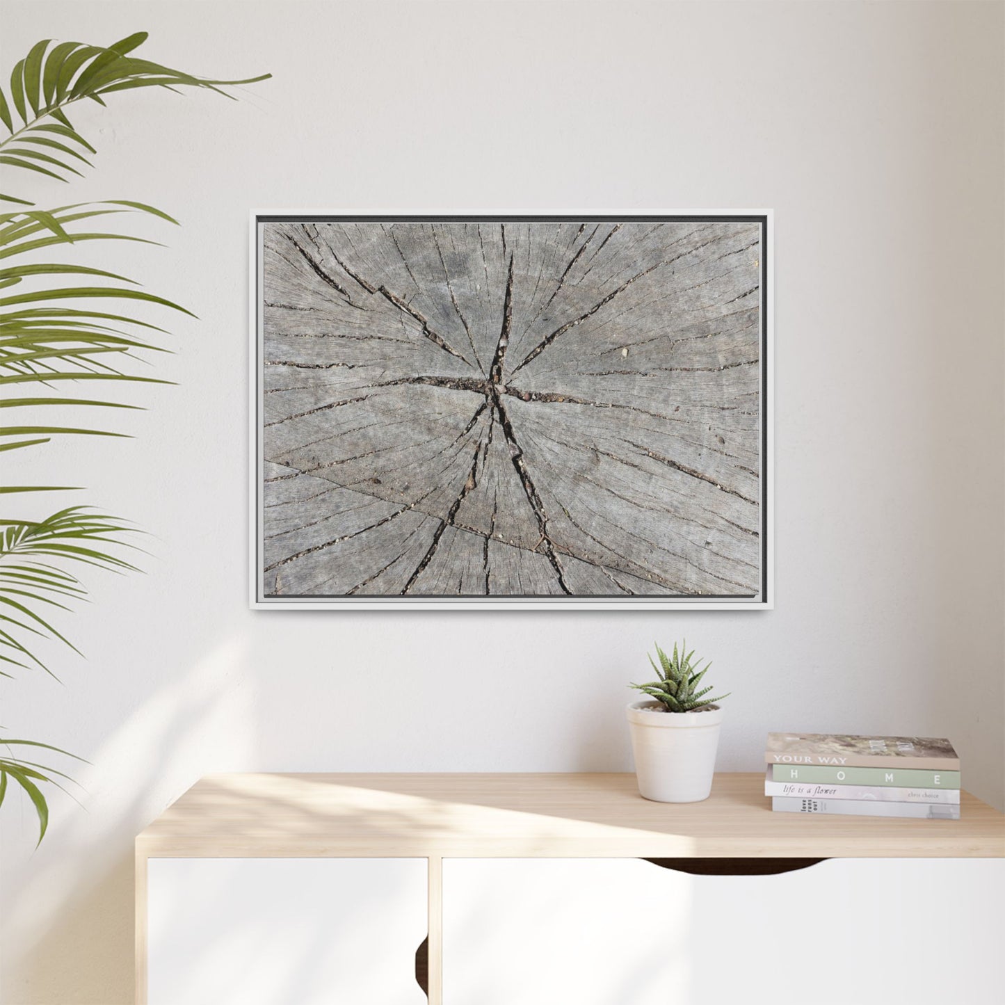 Fractured Memories - Unique Stretched Canvas Wall Art