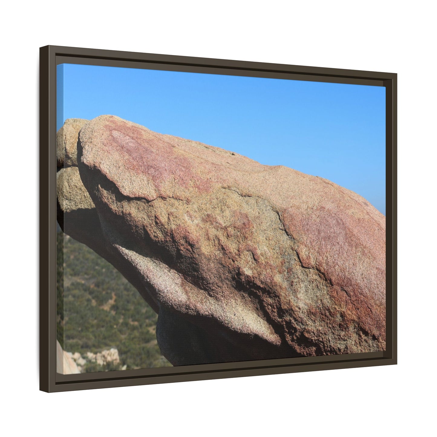 Sleeping Stone - Unique Stretched Canvas Wall Art