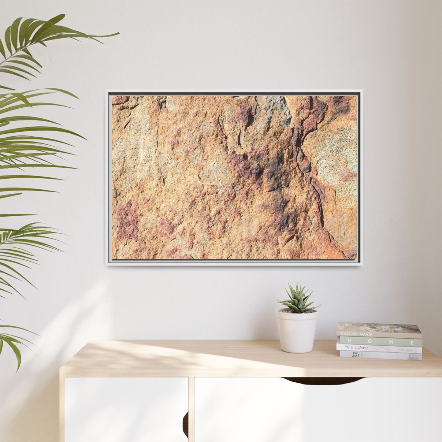 Fractal Stone - Unique Stretched Canvas Wall Art