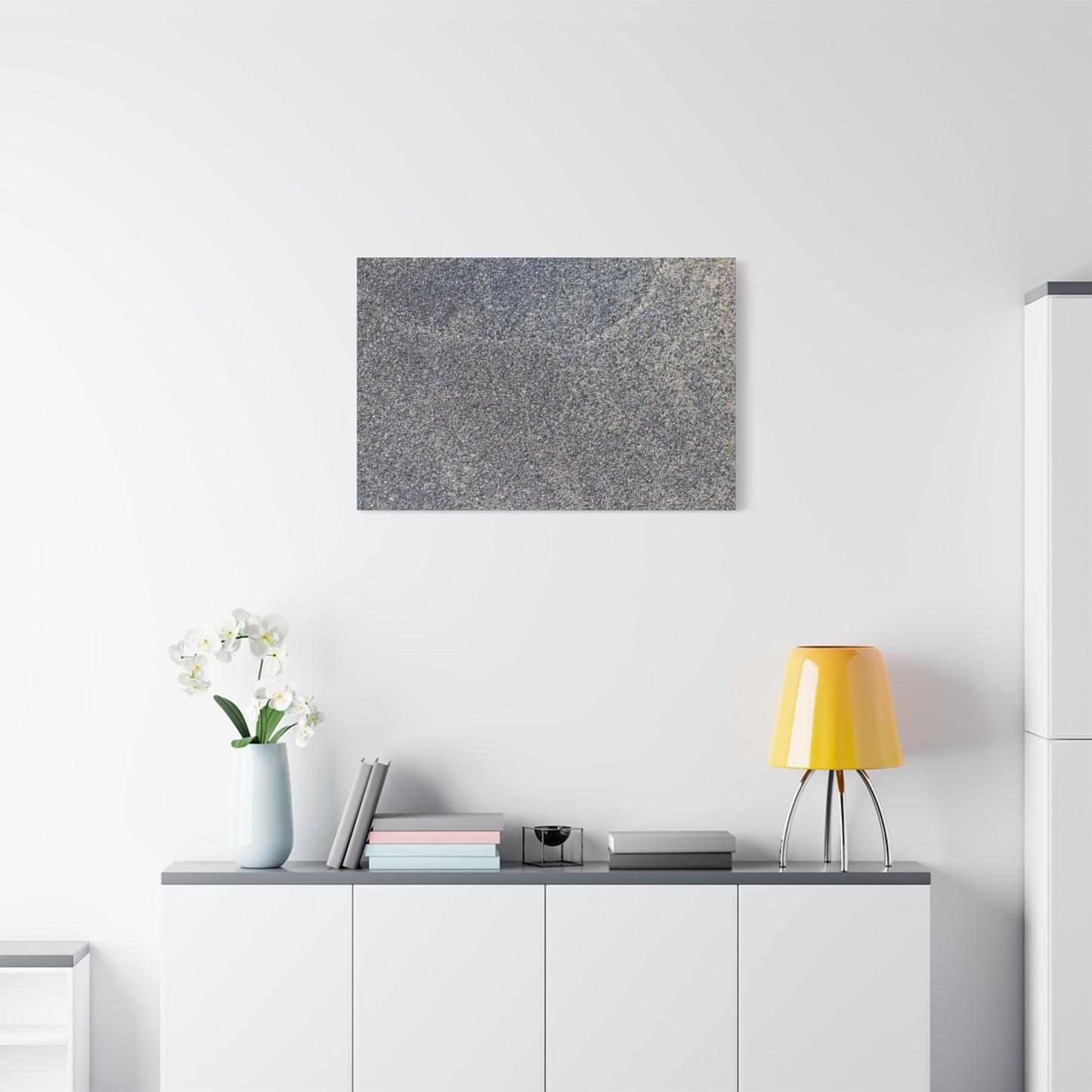 Granite Murmur - Unique Frameless Canvas Wall Art