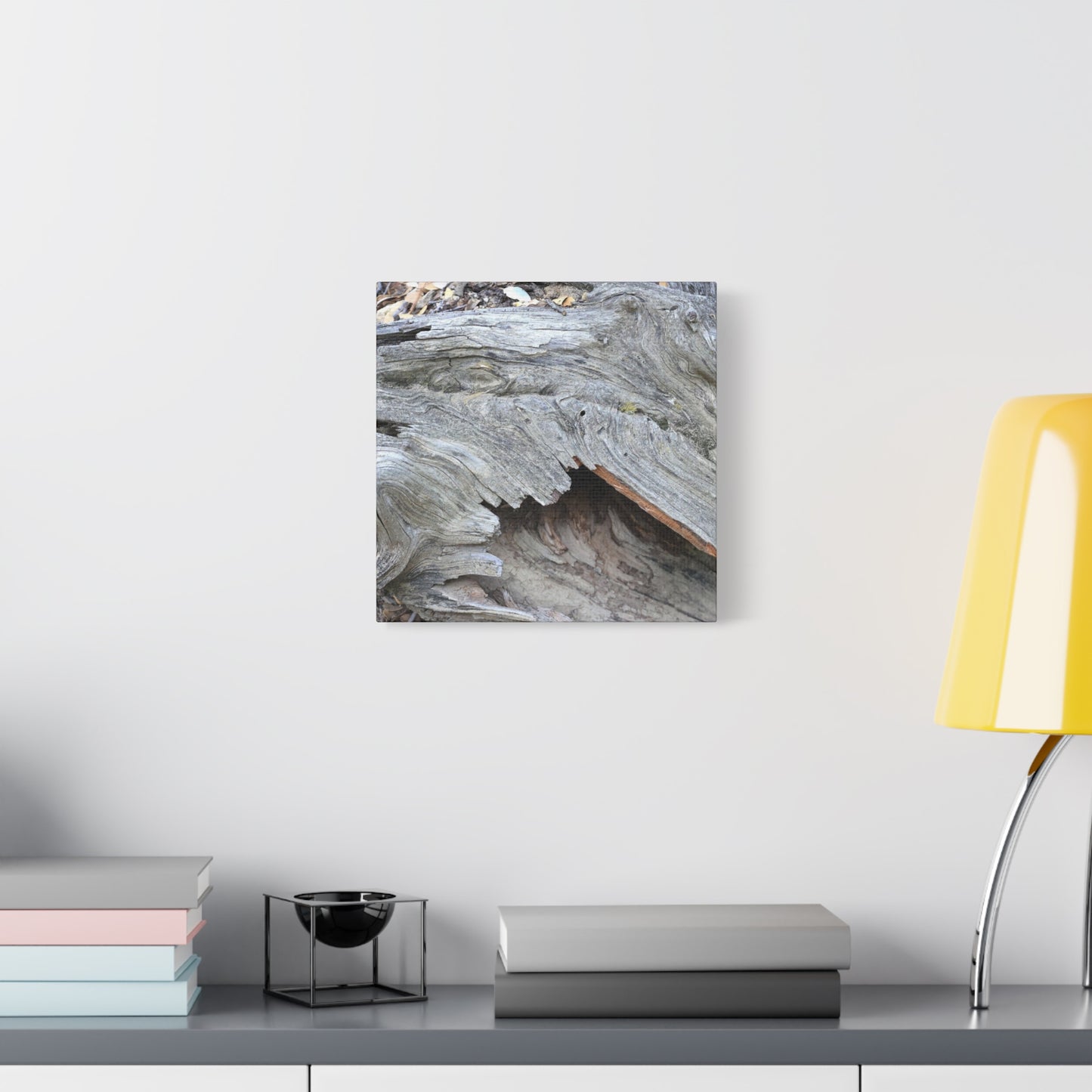 Whispers of Ancient Wood - Unique Frameless Canvas Wall Art