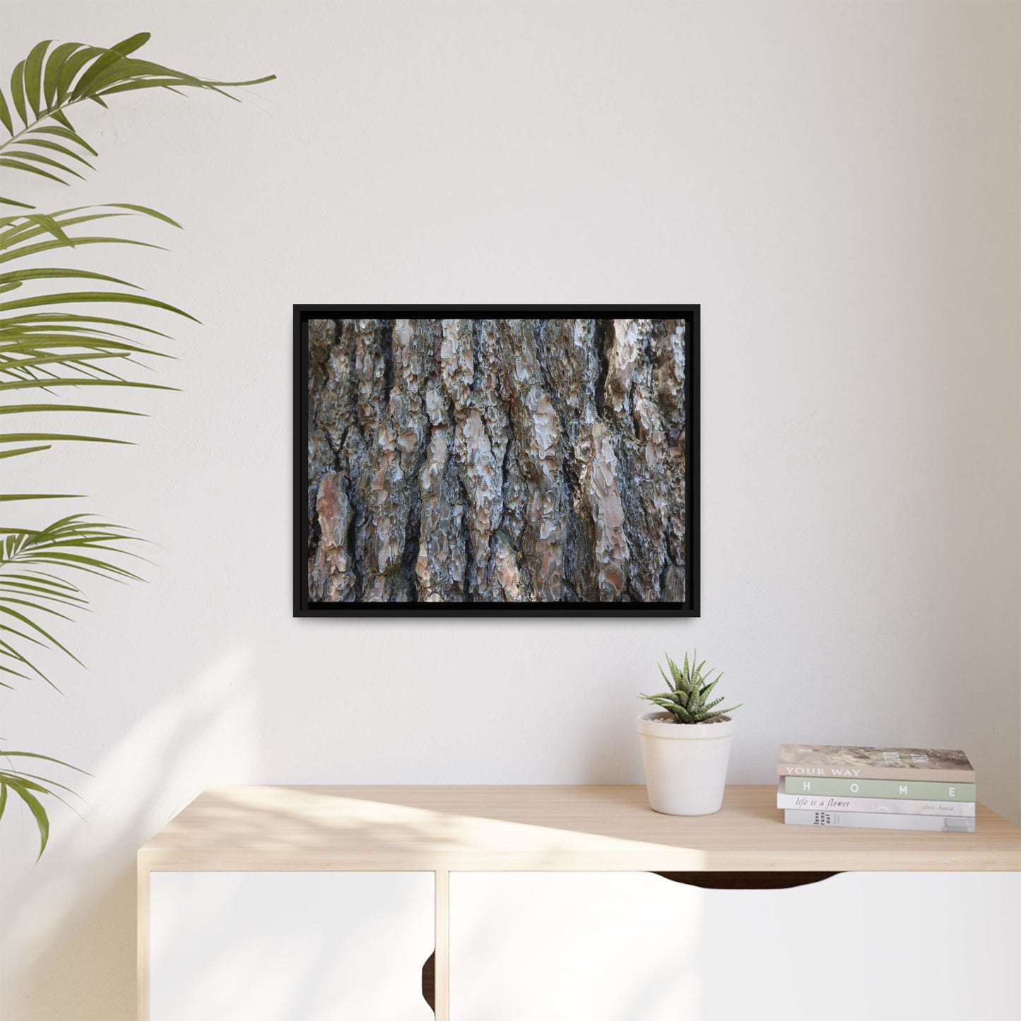 Bark Whispers - Unique Stretched Canvas Wall Art