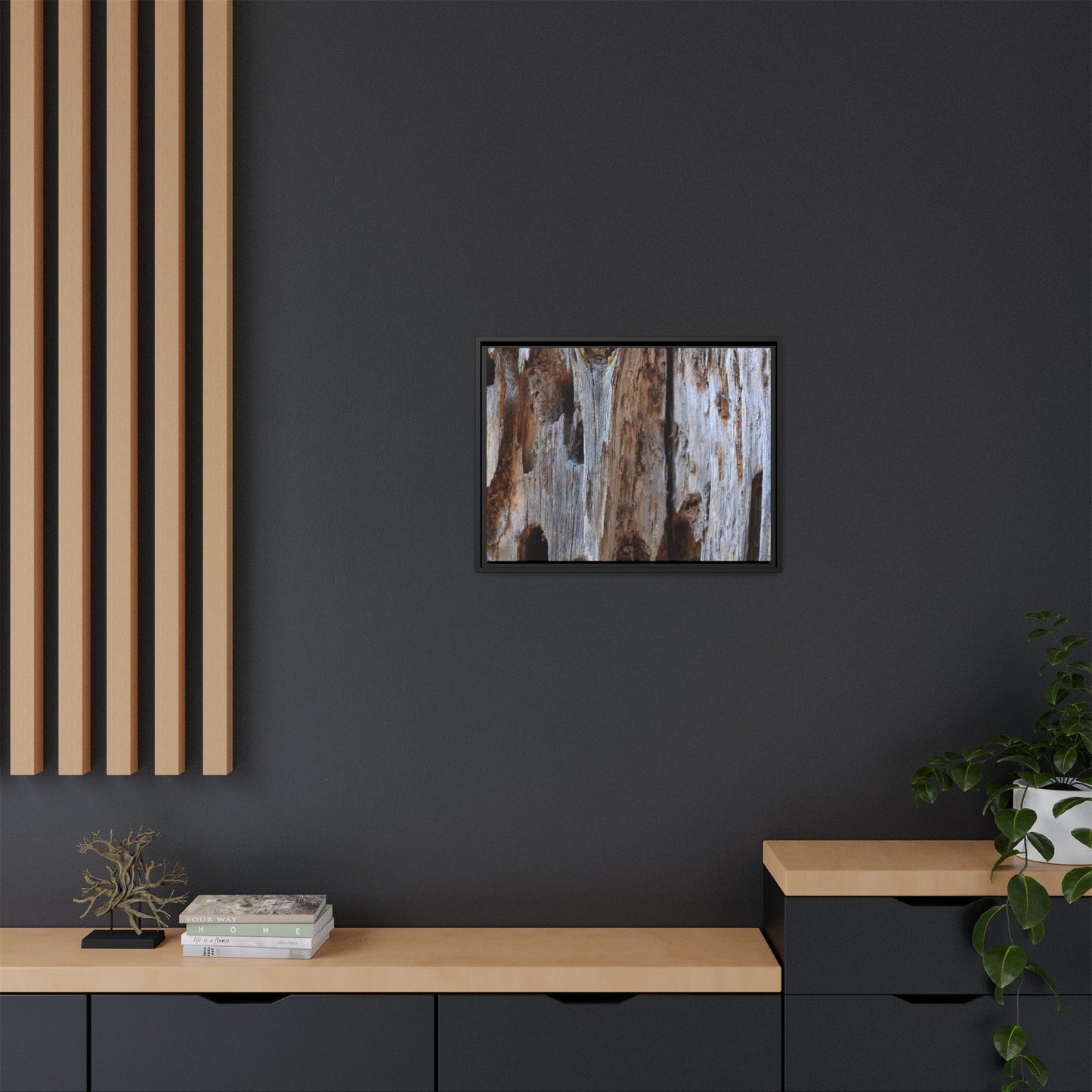 Decaying Splendor - Unique Stretched Canvas Wall Art