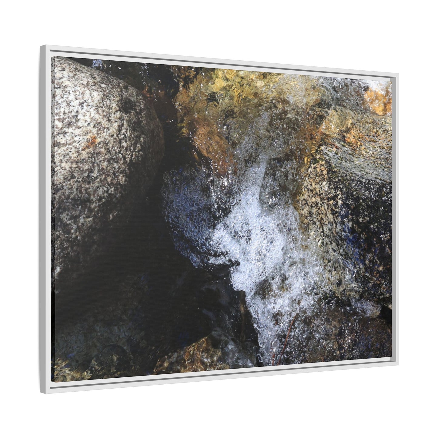 Nature's Turbulence - Unique Stretched Canvas Wall Art