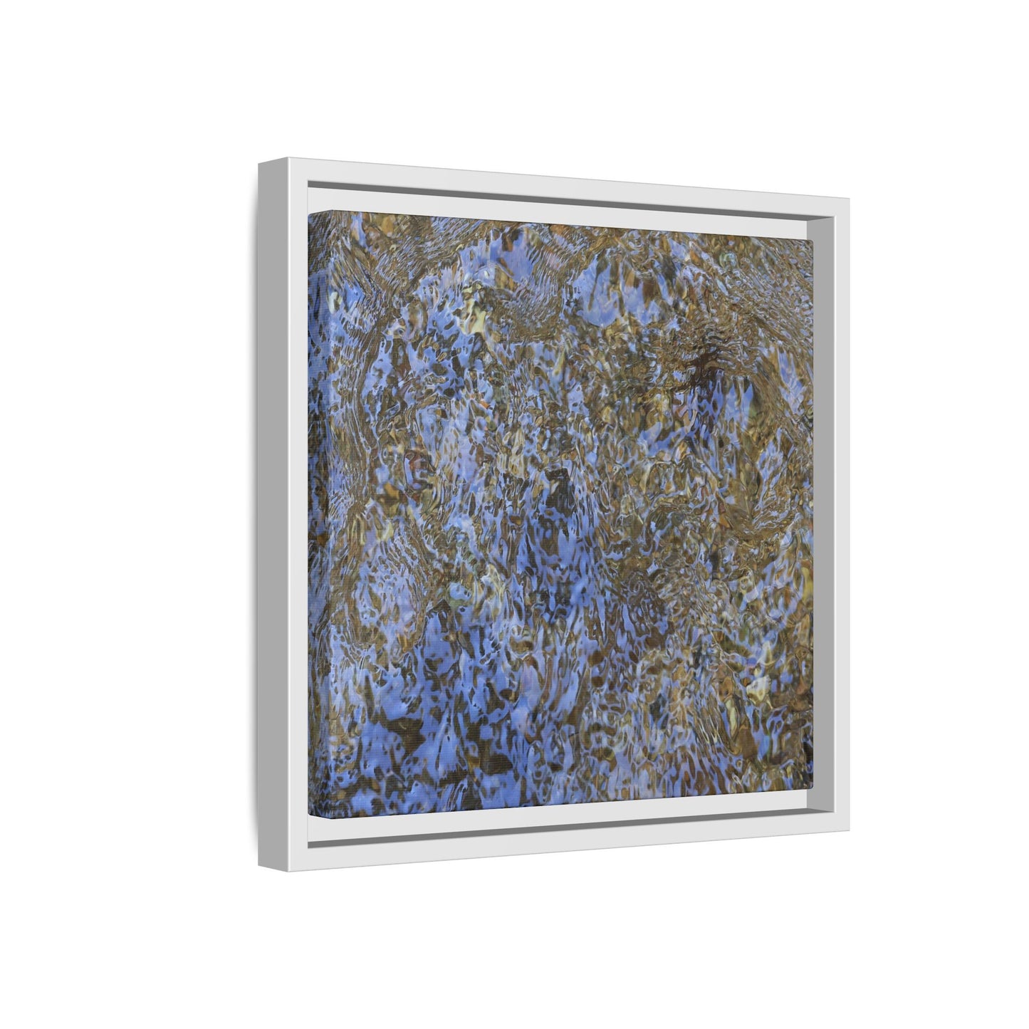 Aquatic Reflections - Unique Stretched Canvas Wall Art